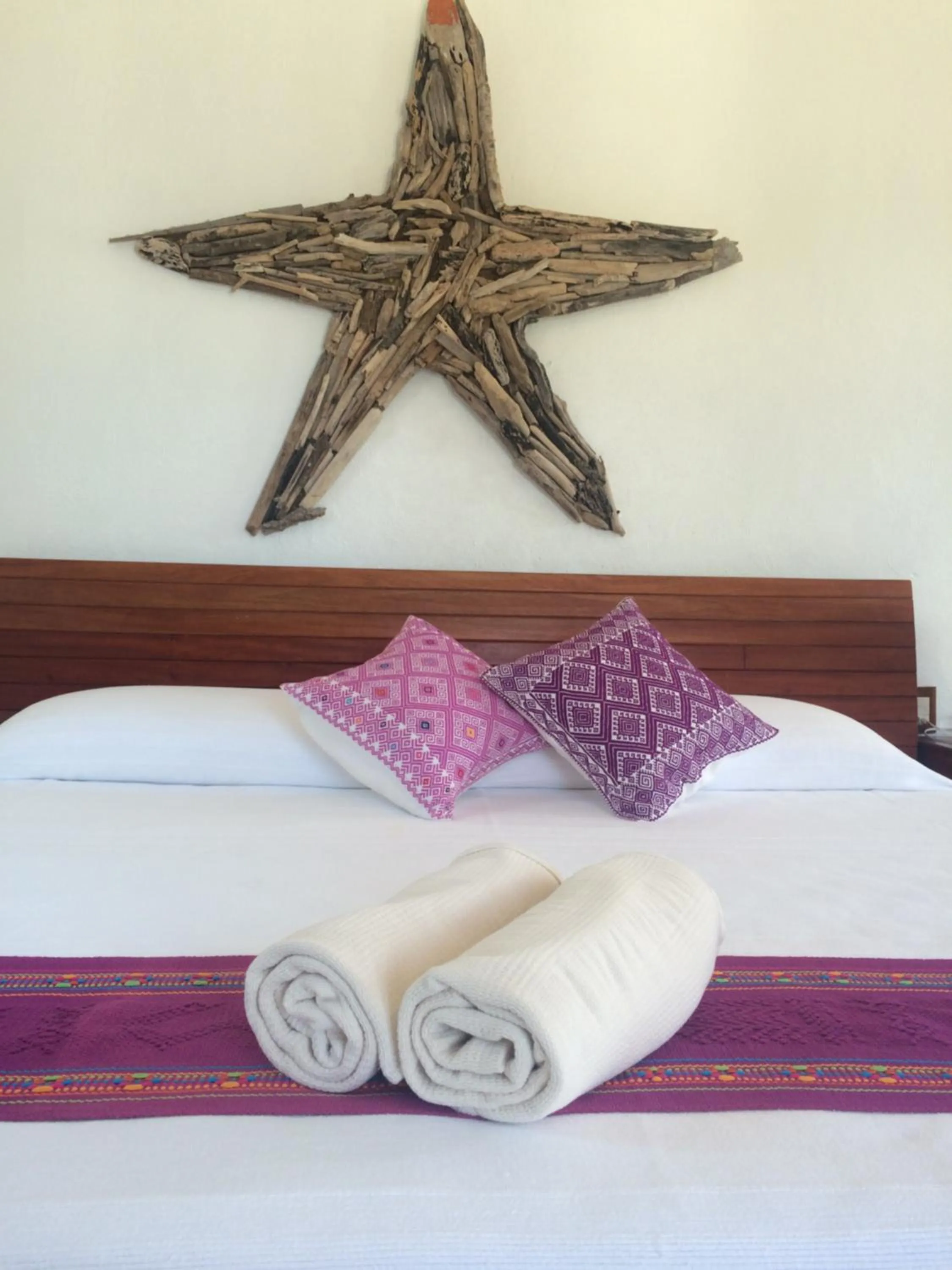 Bed in Hotel Piedra Escondida