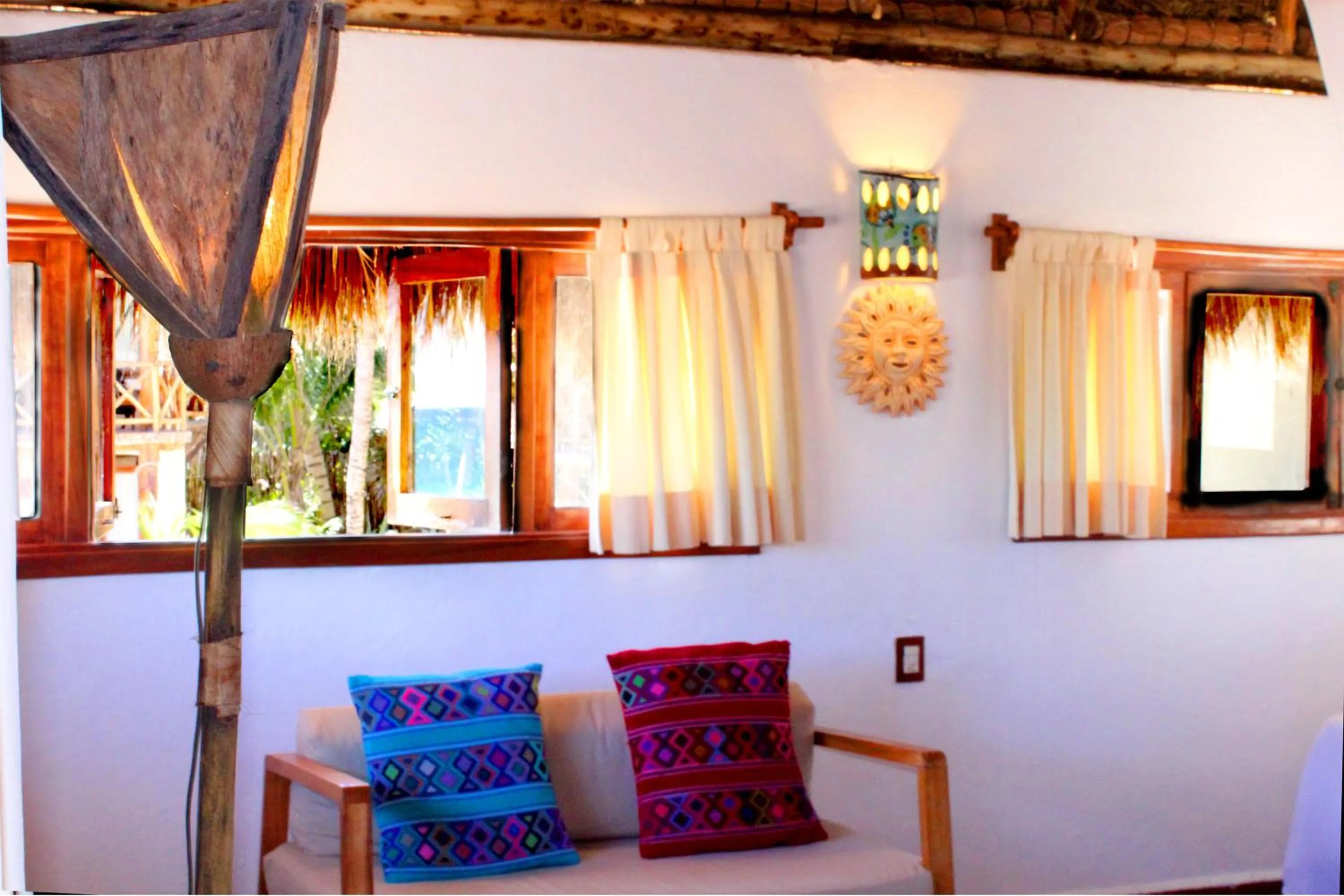 Living room in Hotel Piedra Escondida