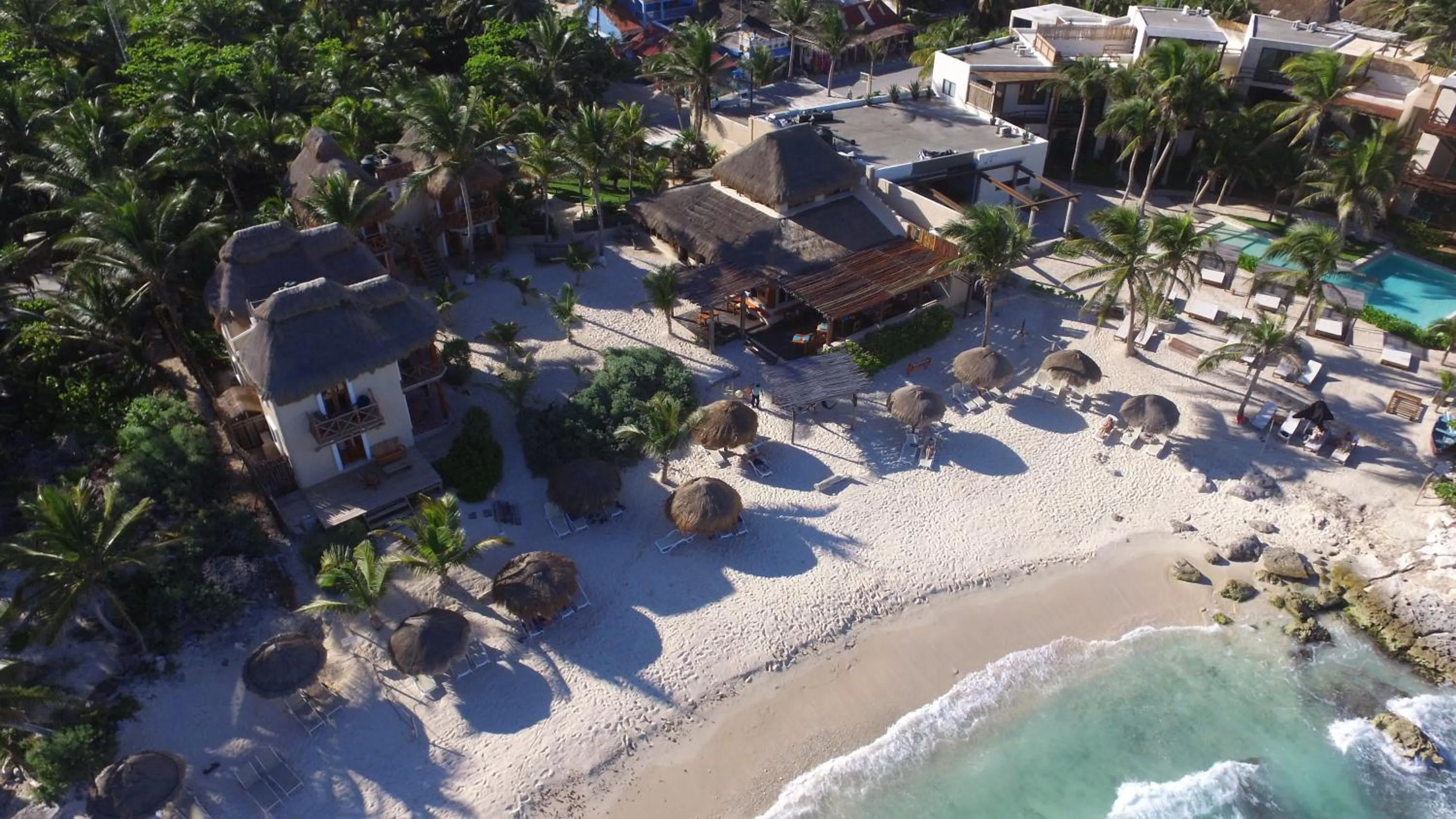 Garden view in Hotel Piedra Escondida