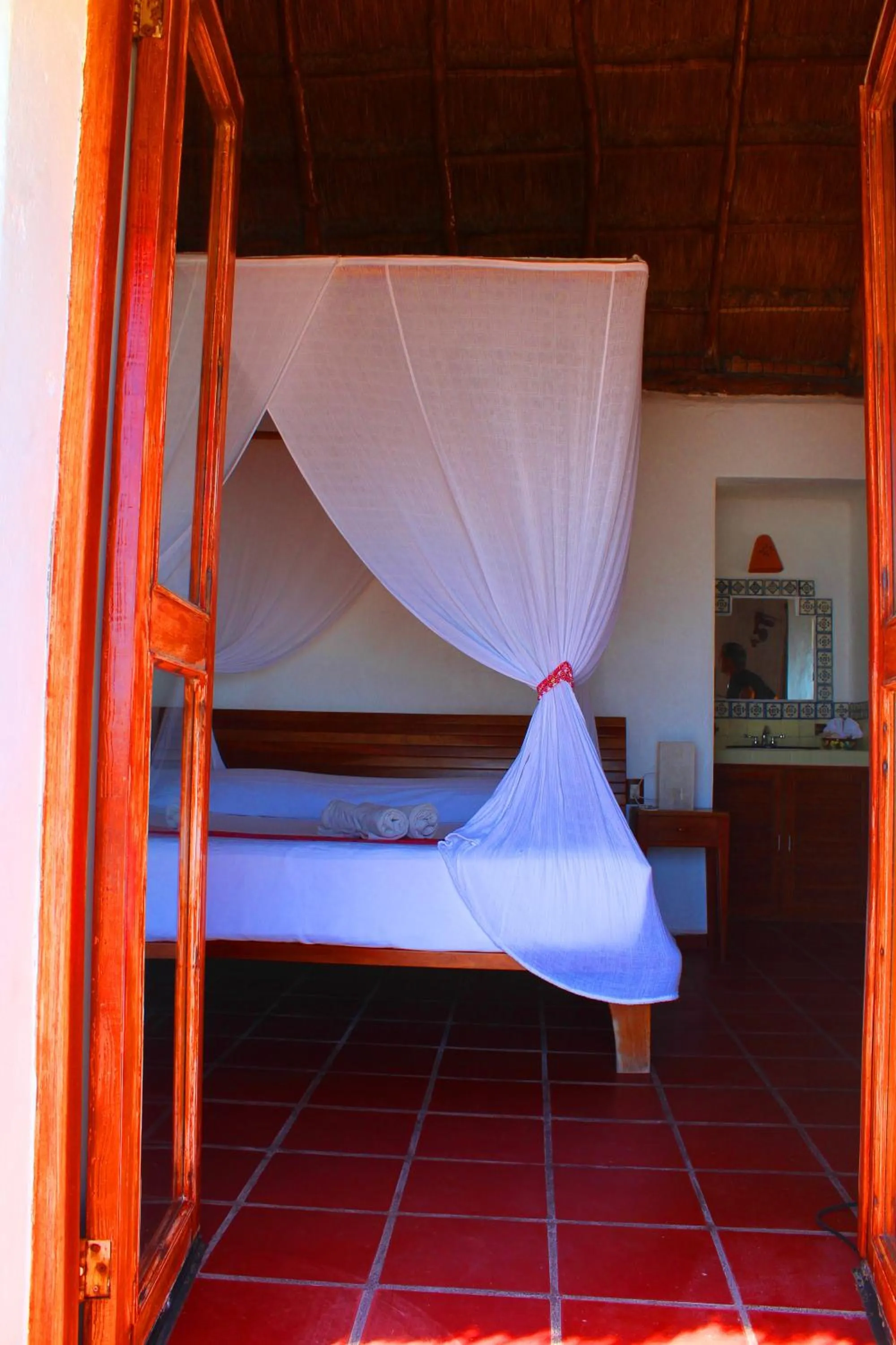 Bed in Hotel Piedra Escondida