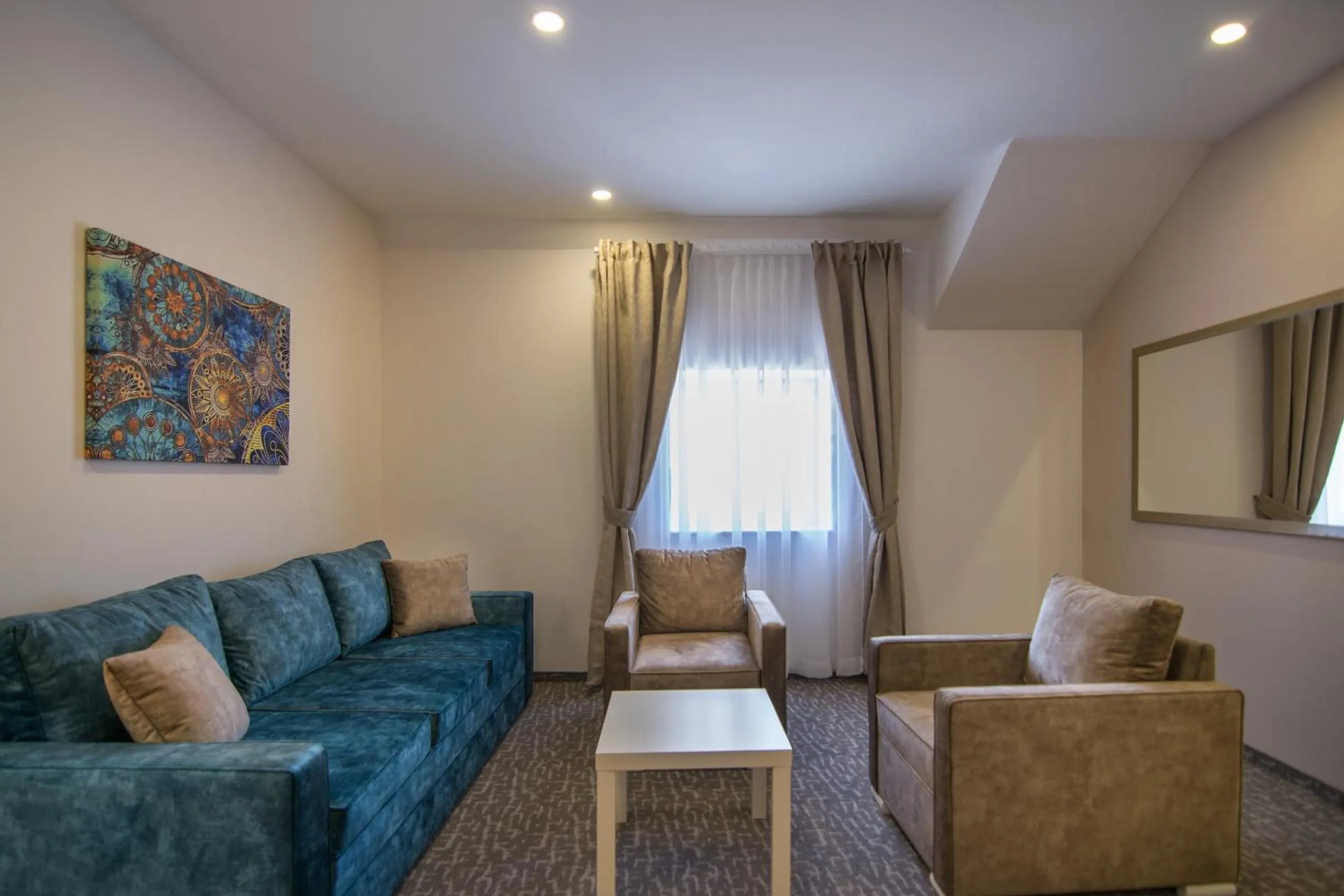 Seating area in Luxury Rooms Skadarlija