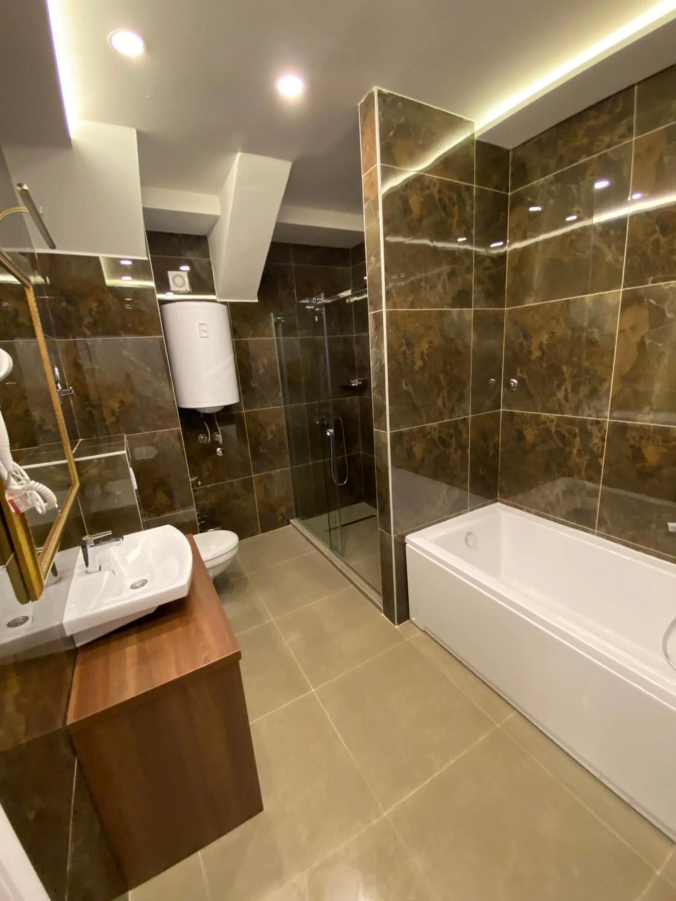 Bathroom in Luxury Rooms Skadarlija