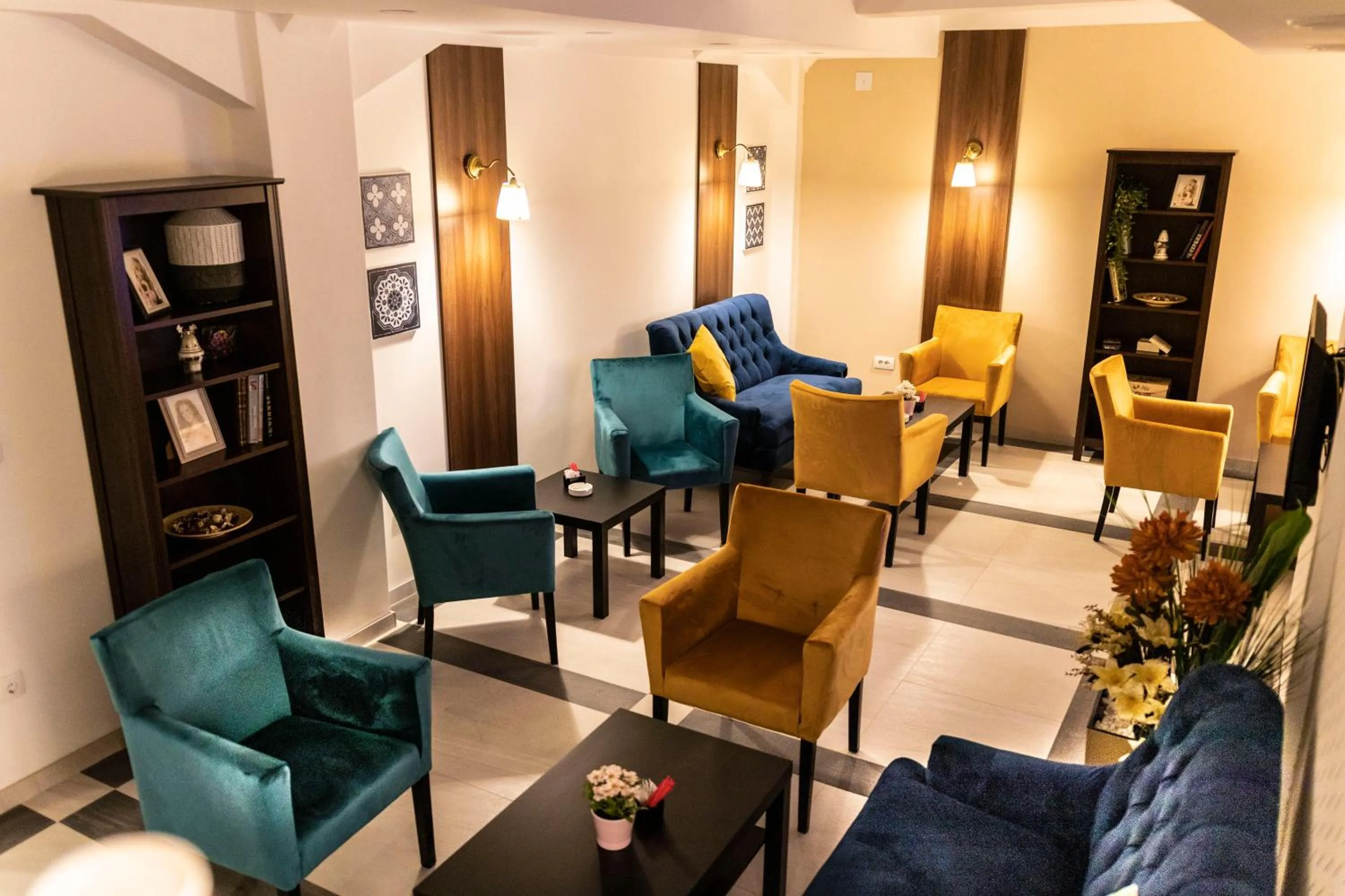 Communal lounge/ TV room in Luxury Rooms Skadarlija