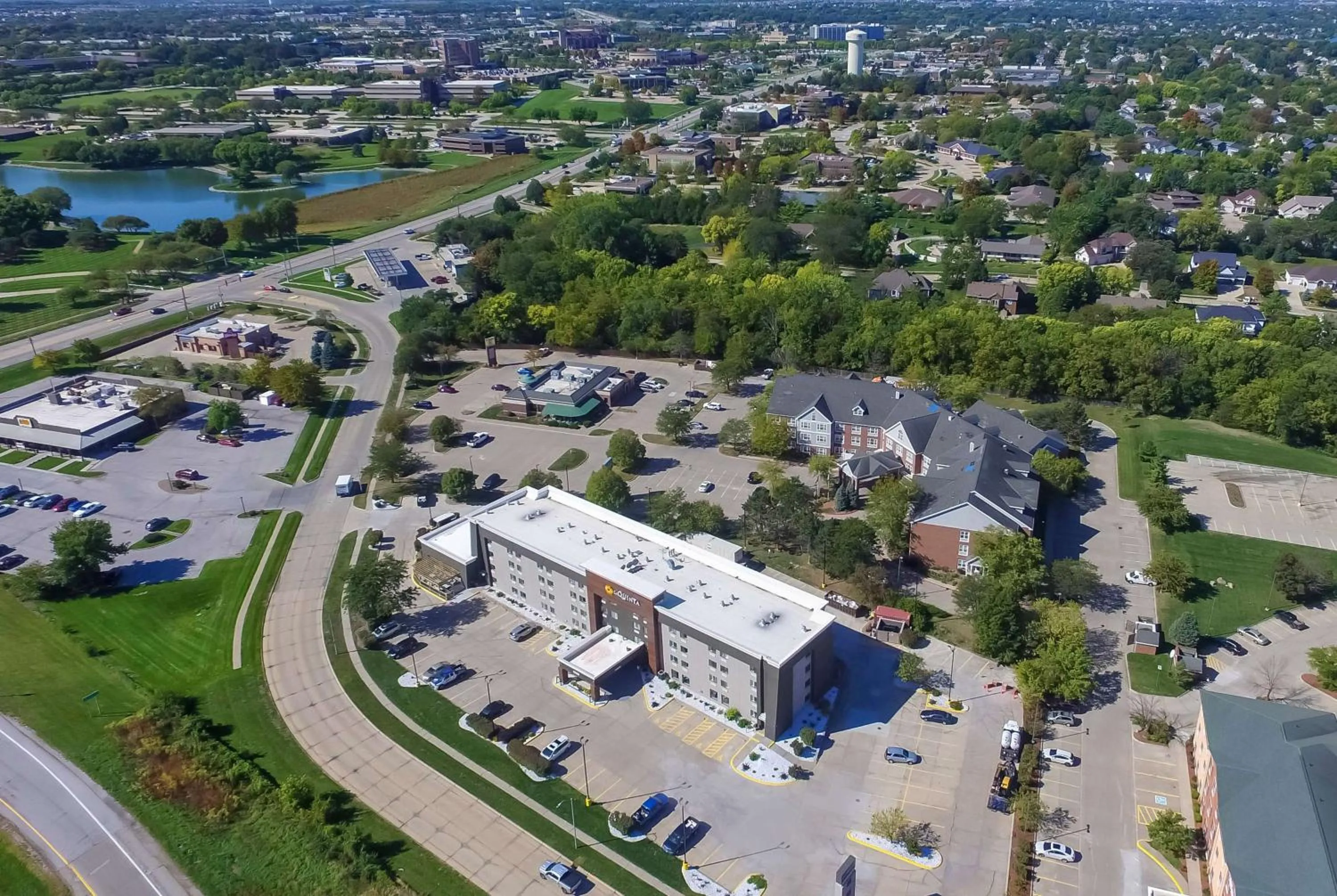 Property building in La Quinta by Wyndham Des Moines West Clive