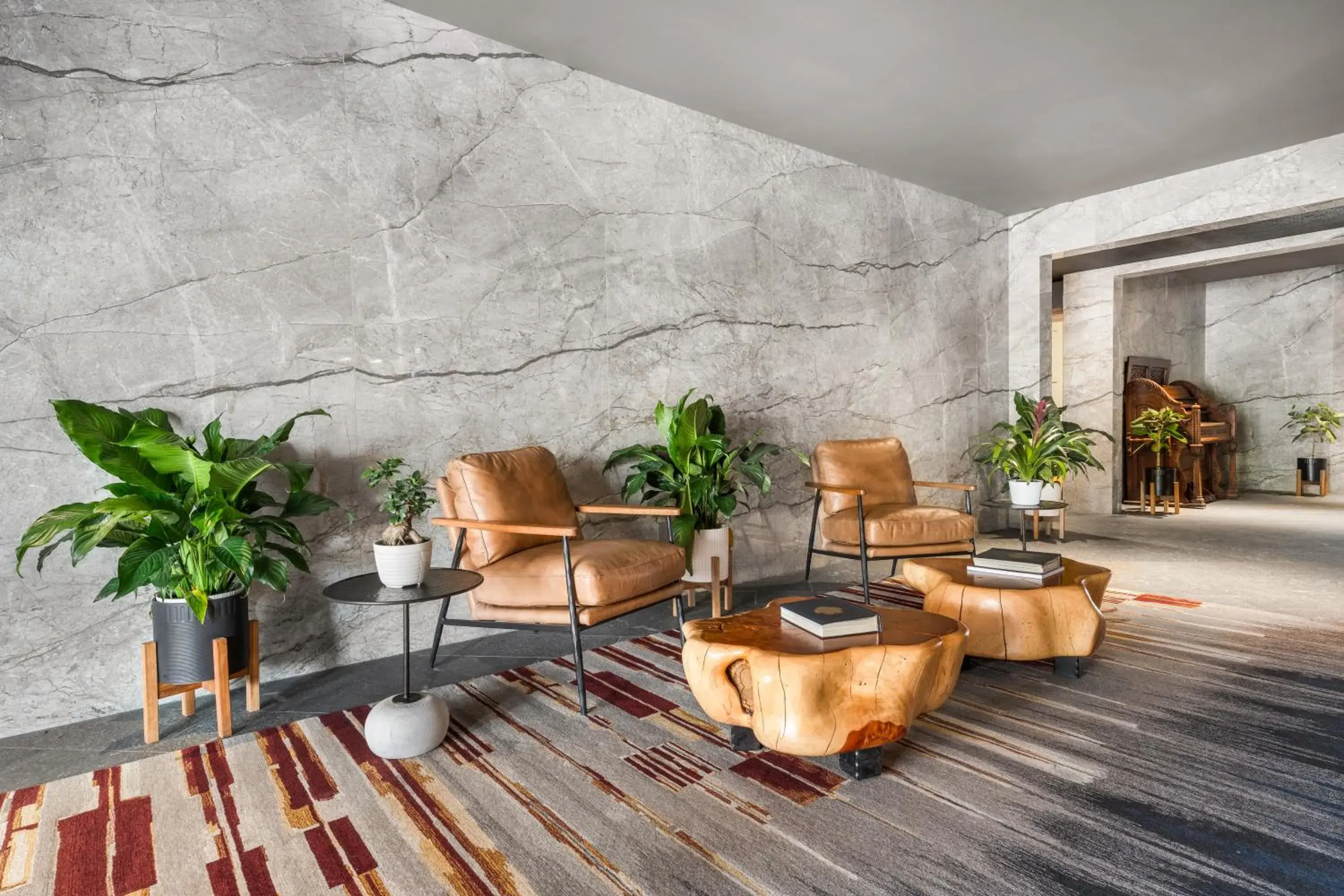 Lobby or reception in Wolfe's Hotel Moab Lobby or reception in Wolfe's Hotel Moab