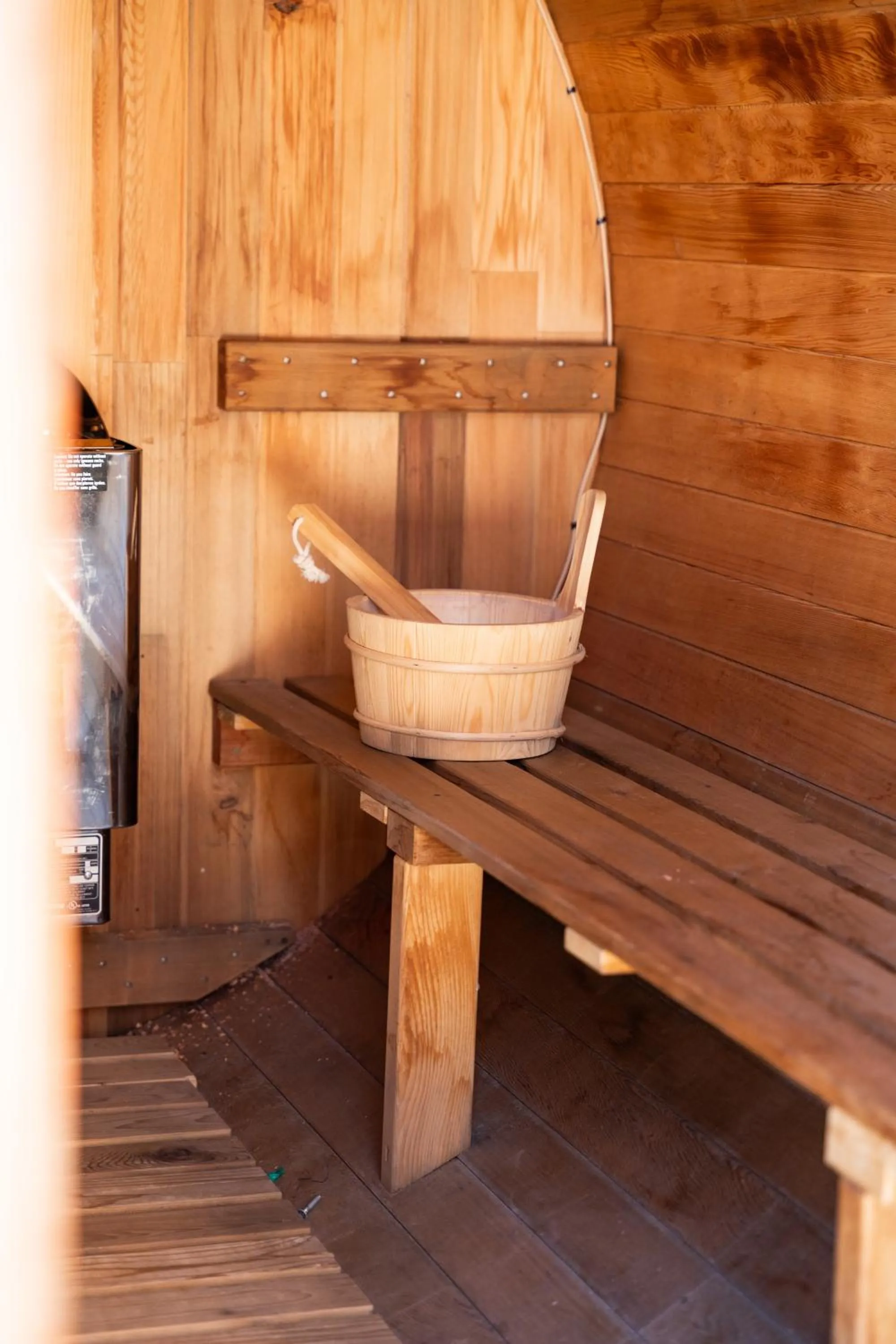 Sauna in Wolfe's Hotel Moab