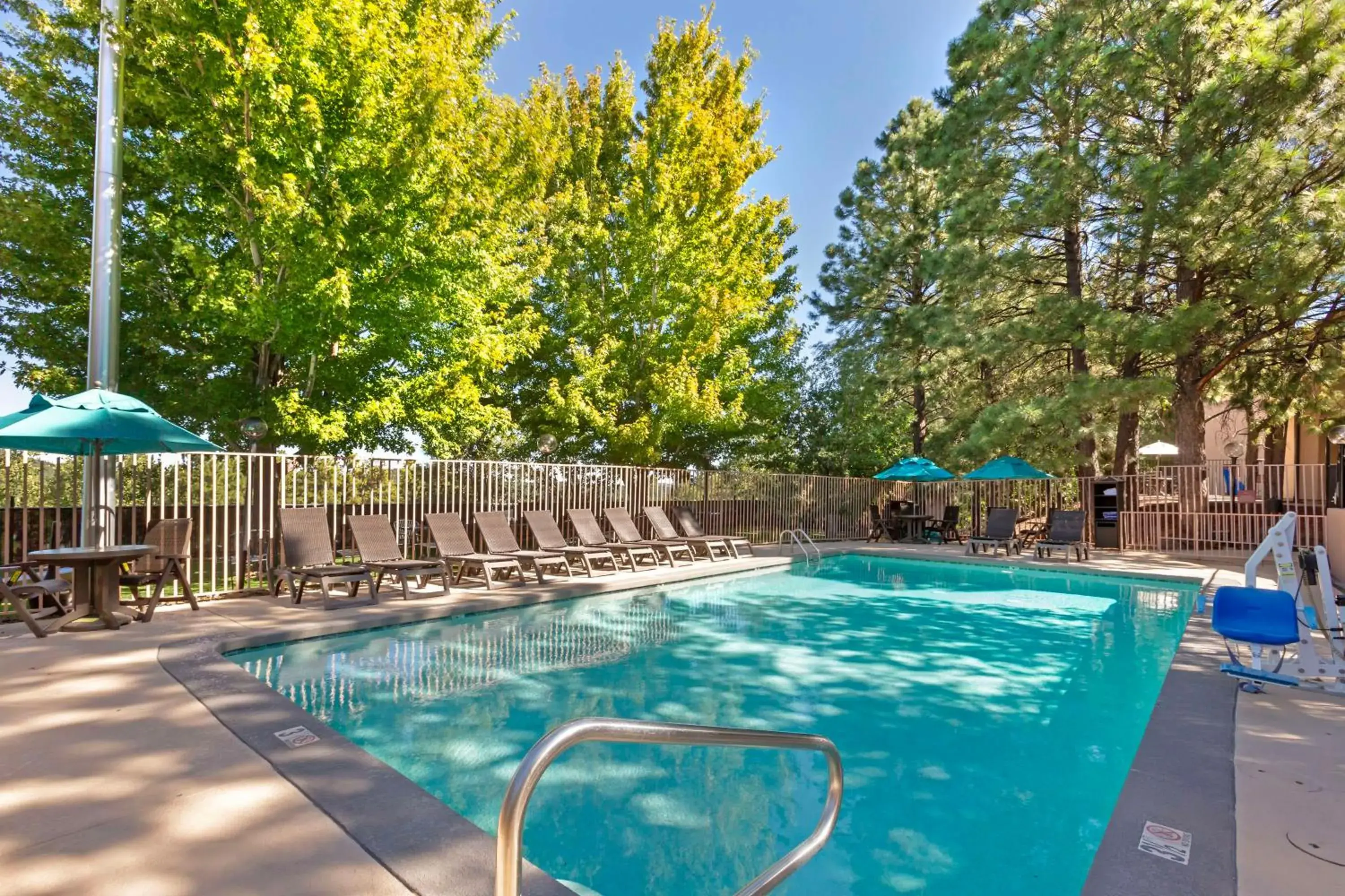Pool view in Best Western Plus Inn of Williams Pool view in Best Western Plus Inn of Williams
