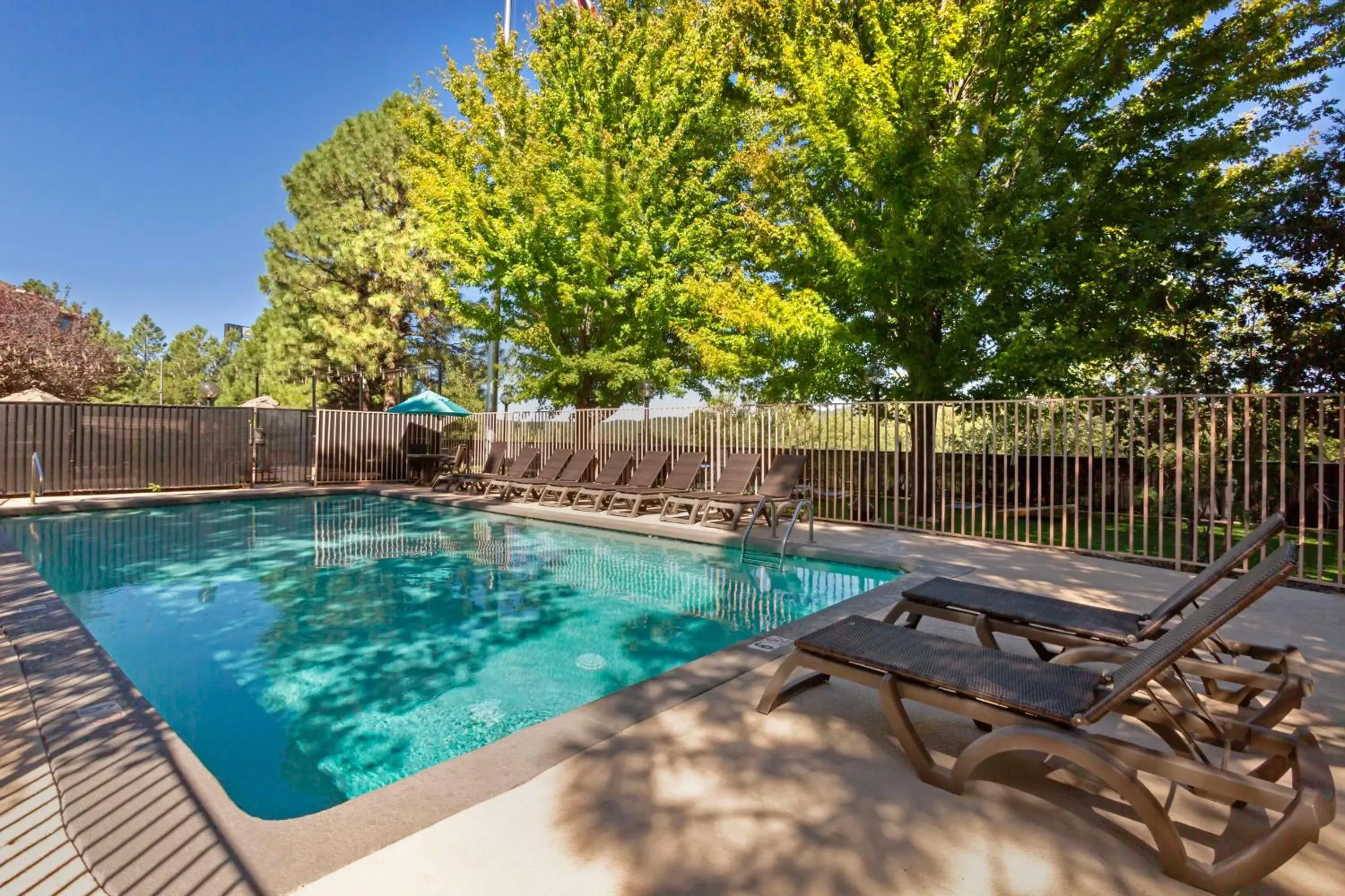Pool view in Best Western Plus Inn of Williams Pool view in Best Western Plus Inn of Williams