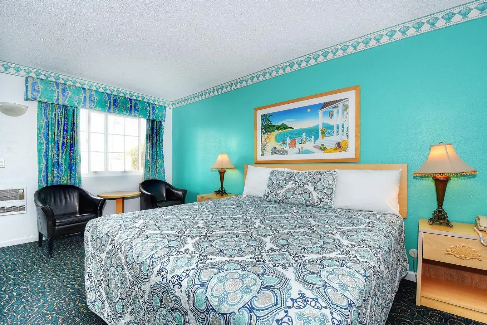 Bedroom, Bed in Morro Bay Sandpiper Inn Bedroom, Bed in Morro Bay Sandpiper Inn