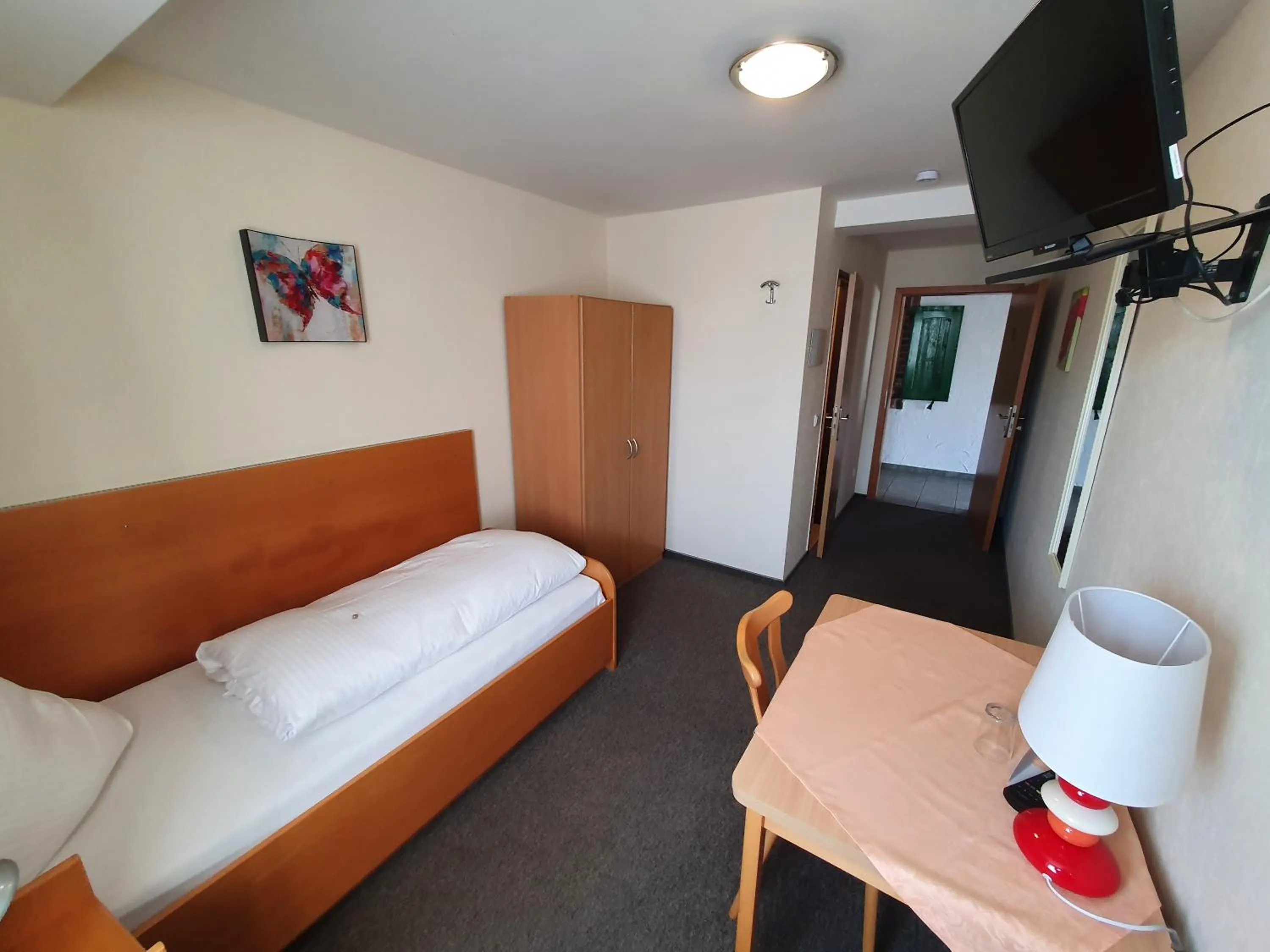 Photo of the whole room, Bed in Gästehaus Ermen