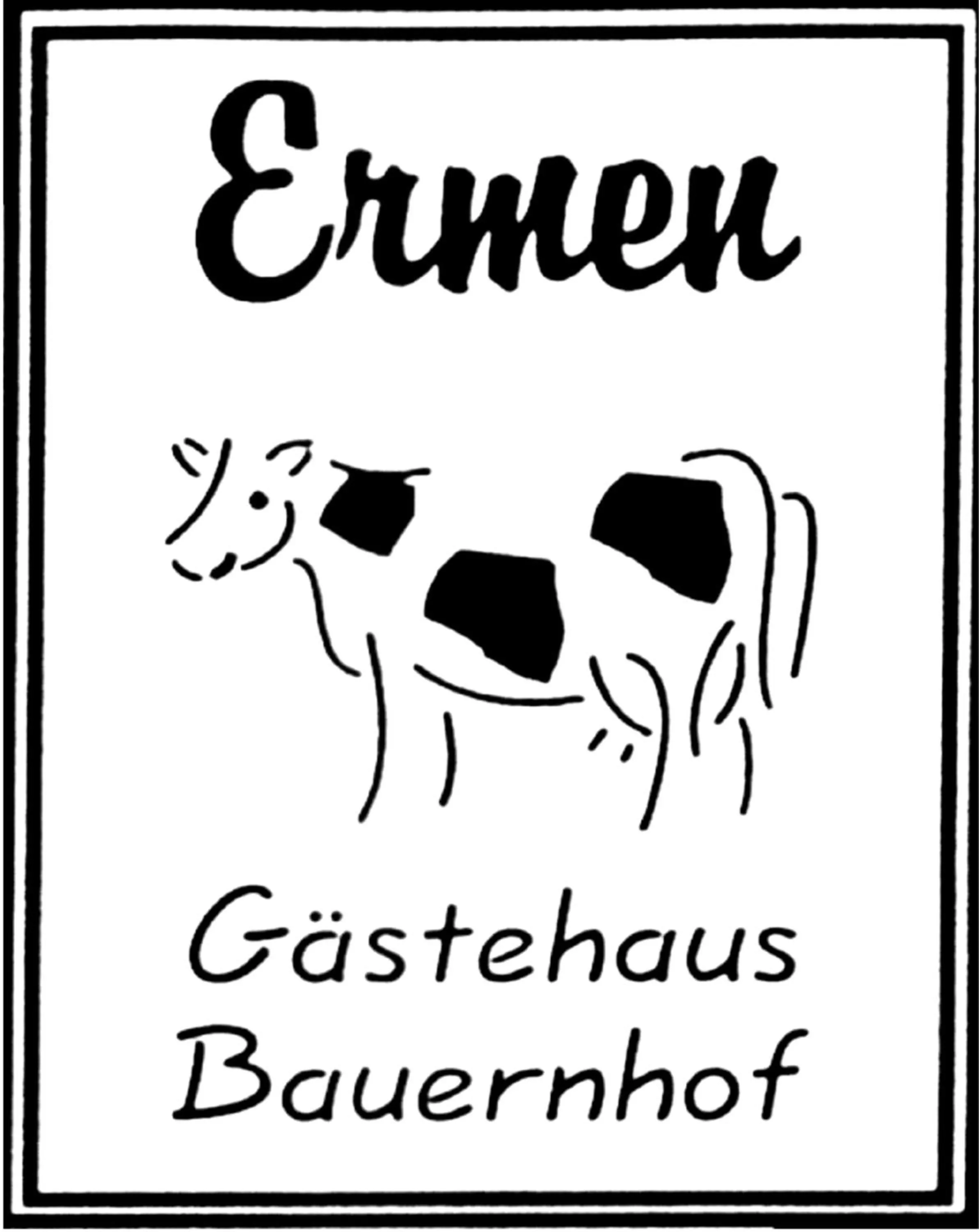 Property logo or sign in Gästehaus Ermen