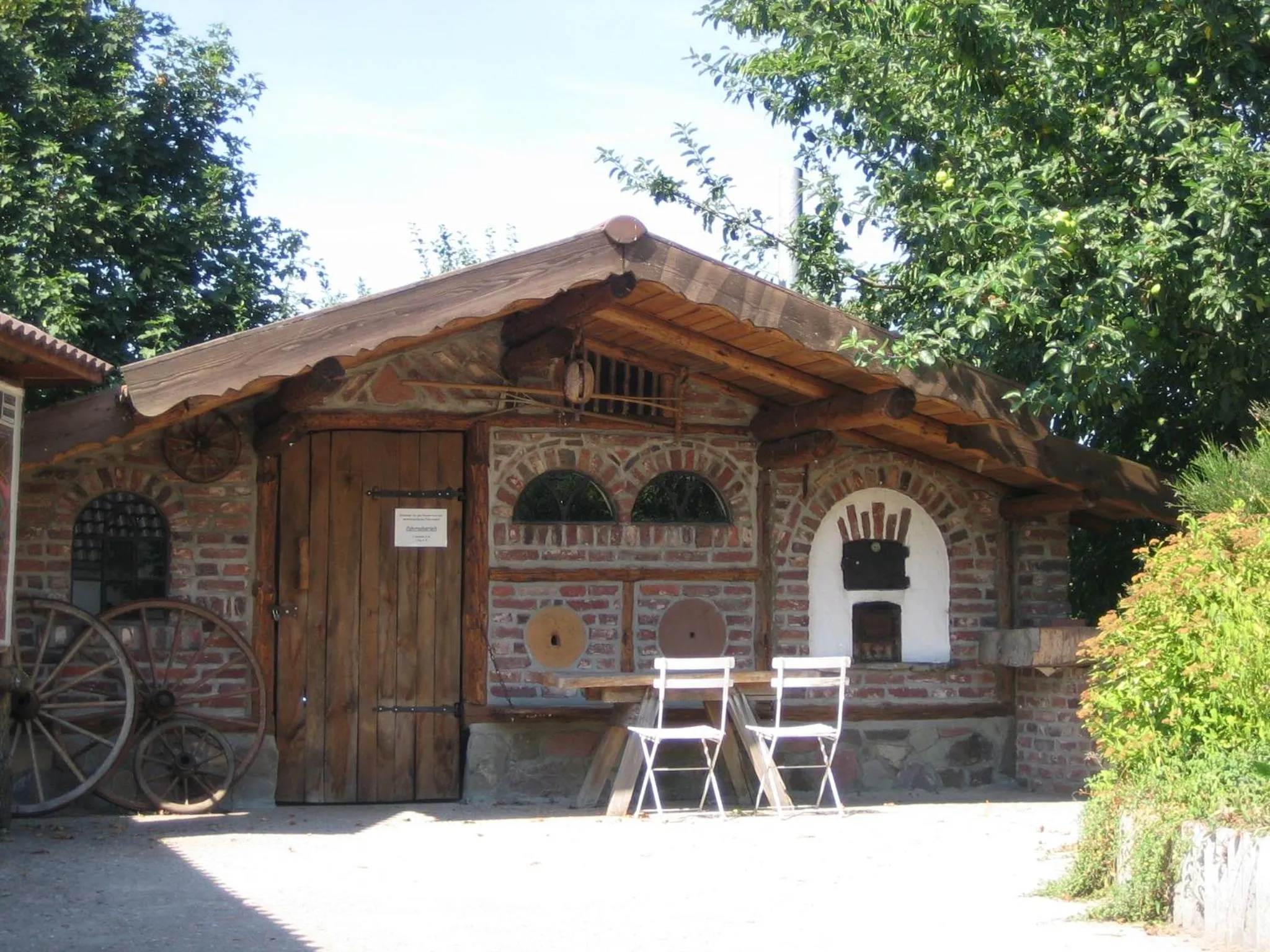 Patio in Gästehaus Ermen