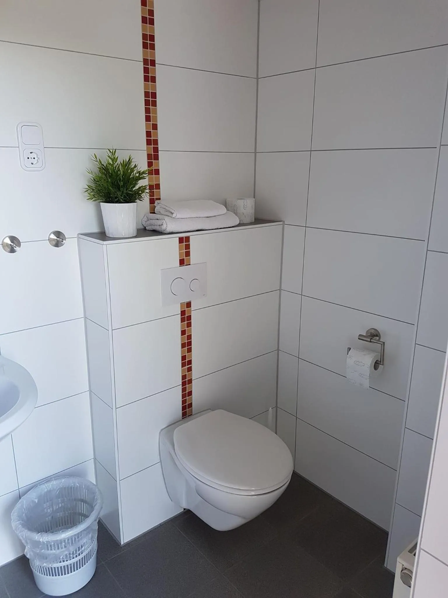 Shower in Gästehaus Ermen