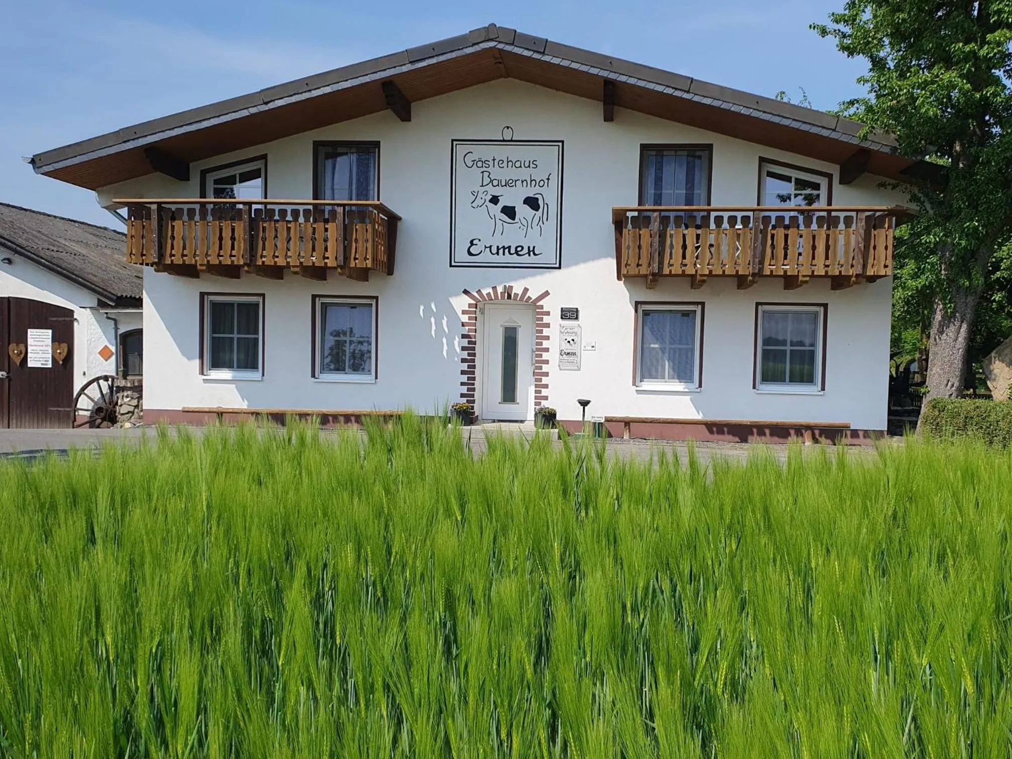 Property building in Gästehaus Ermen