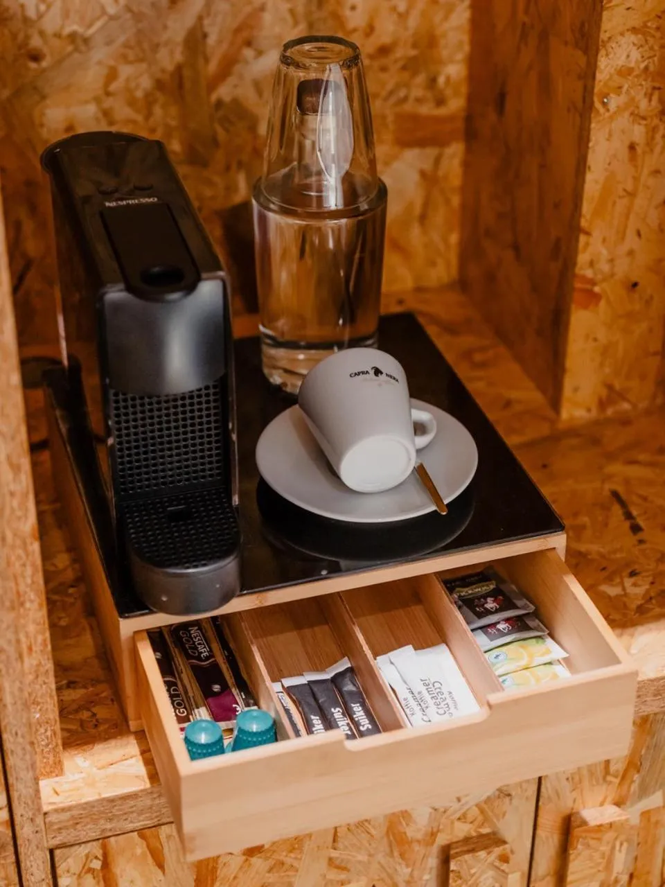 Coffee/tea facilities in Hotel Fita