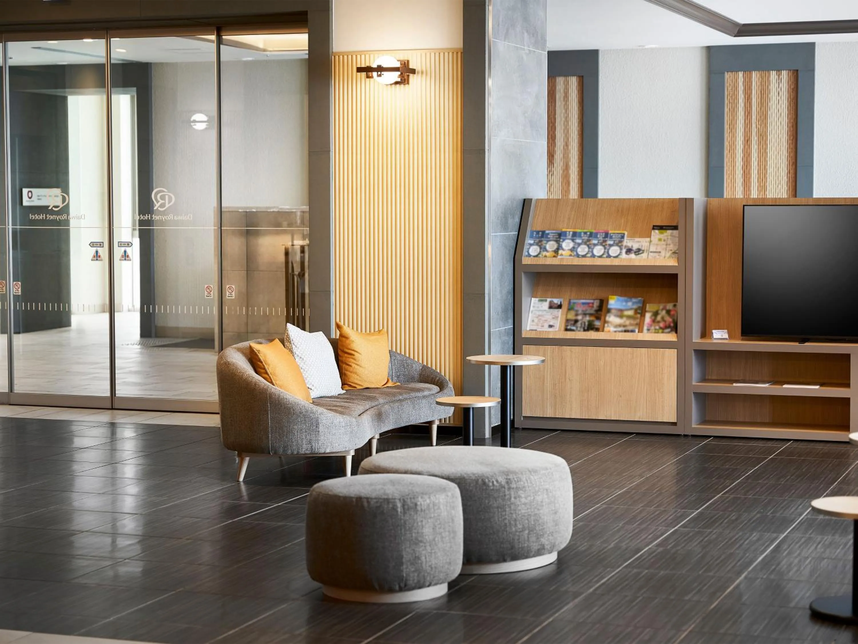 Lobby or reception in Daiwa Roynet Hotel Sapporo-Susukino