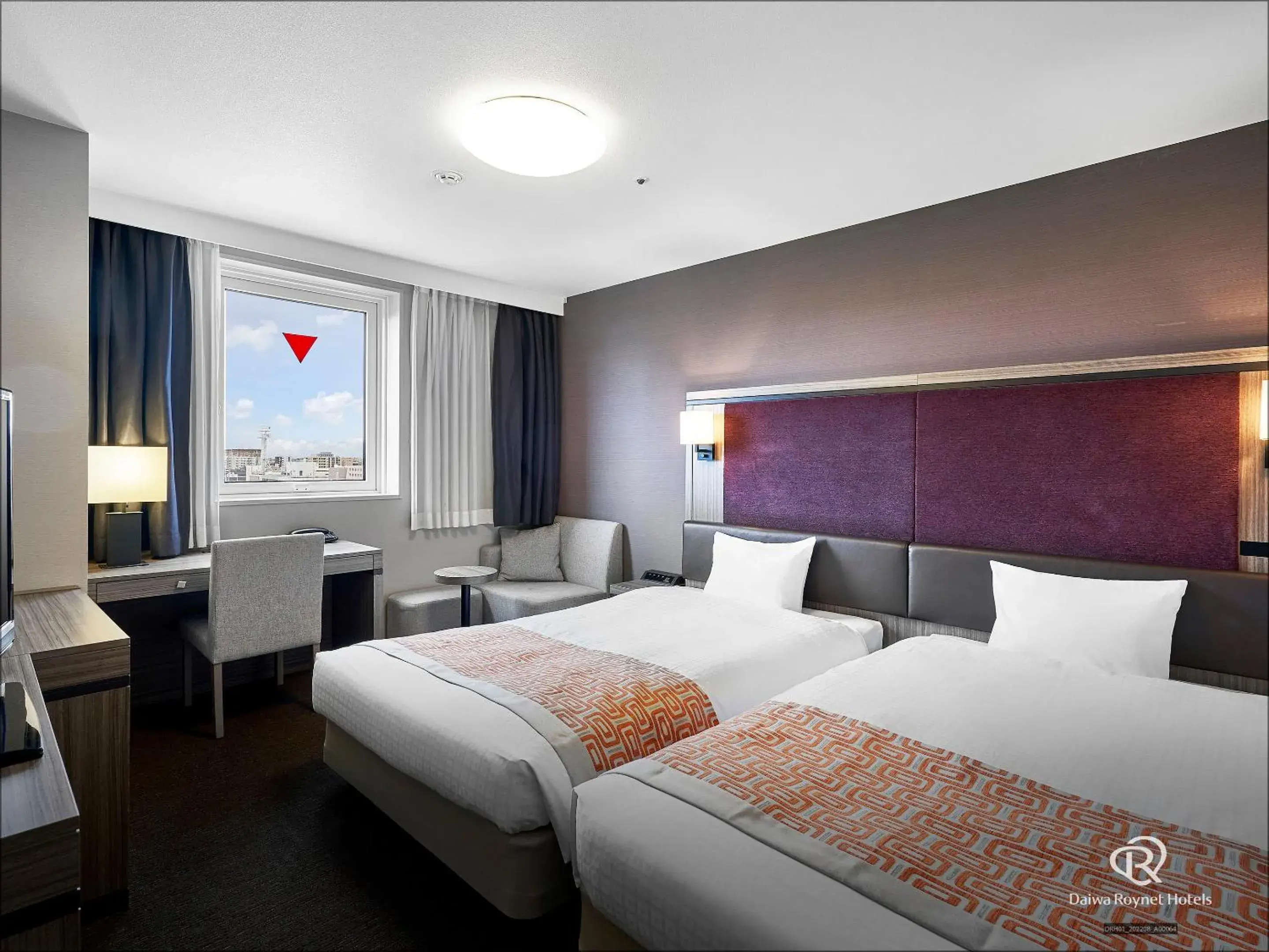 Twin Room - Non-Smoking in Daiwa Roynet Hotel Sapporo-Susukino Twin Room - Non-Smoking in Daiwa Roynet Hotel Sapporo-Susukino