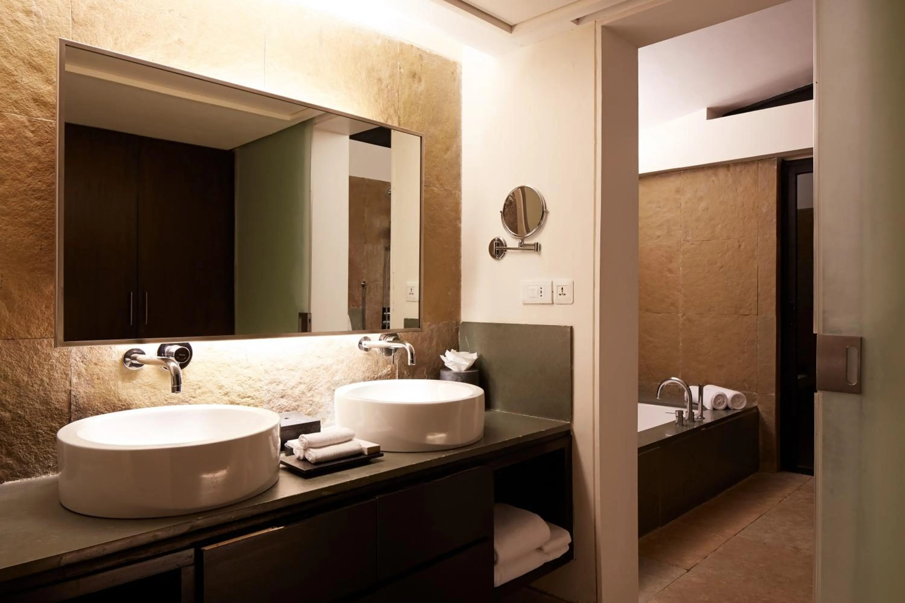 Bathroom in Dharana at Shillim All Inclusive Luxury Wellness Retreat