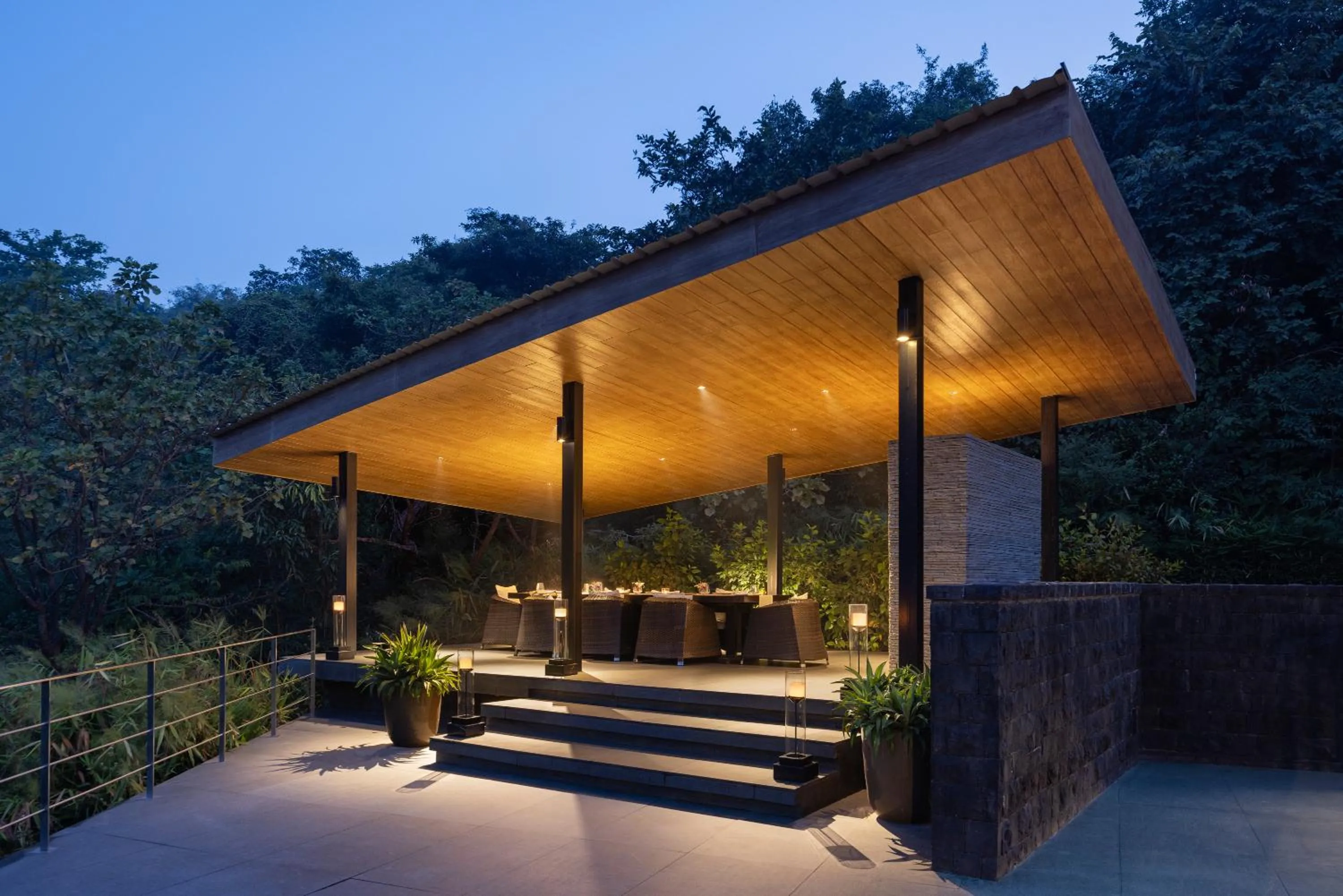 Restaurant/places to eat in Dharana at Shillim All Inclusive Luxury Wellness Retreat