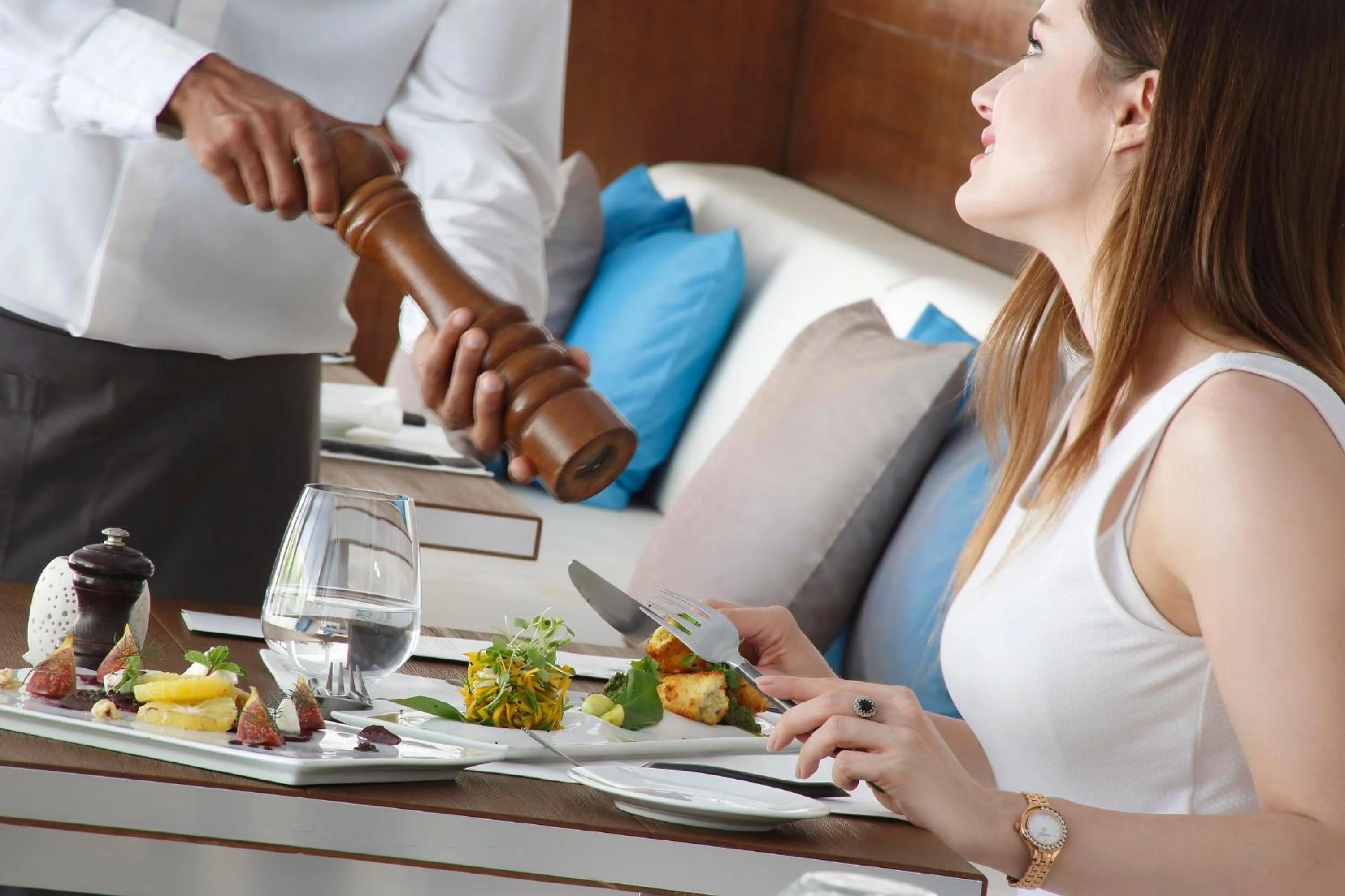 Restaurant/places to eat in Dharana at Shillim All Inclusive Luxury Wellness Retreat