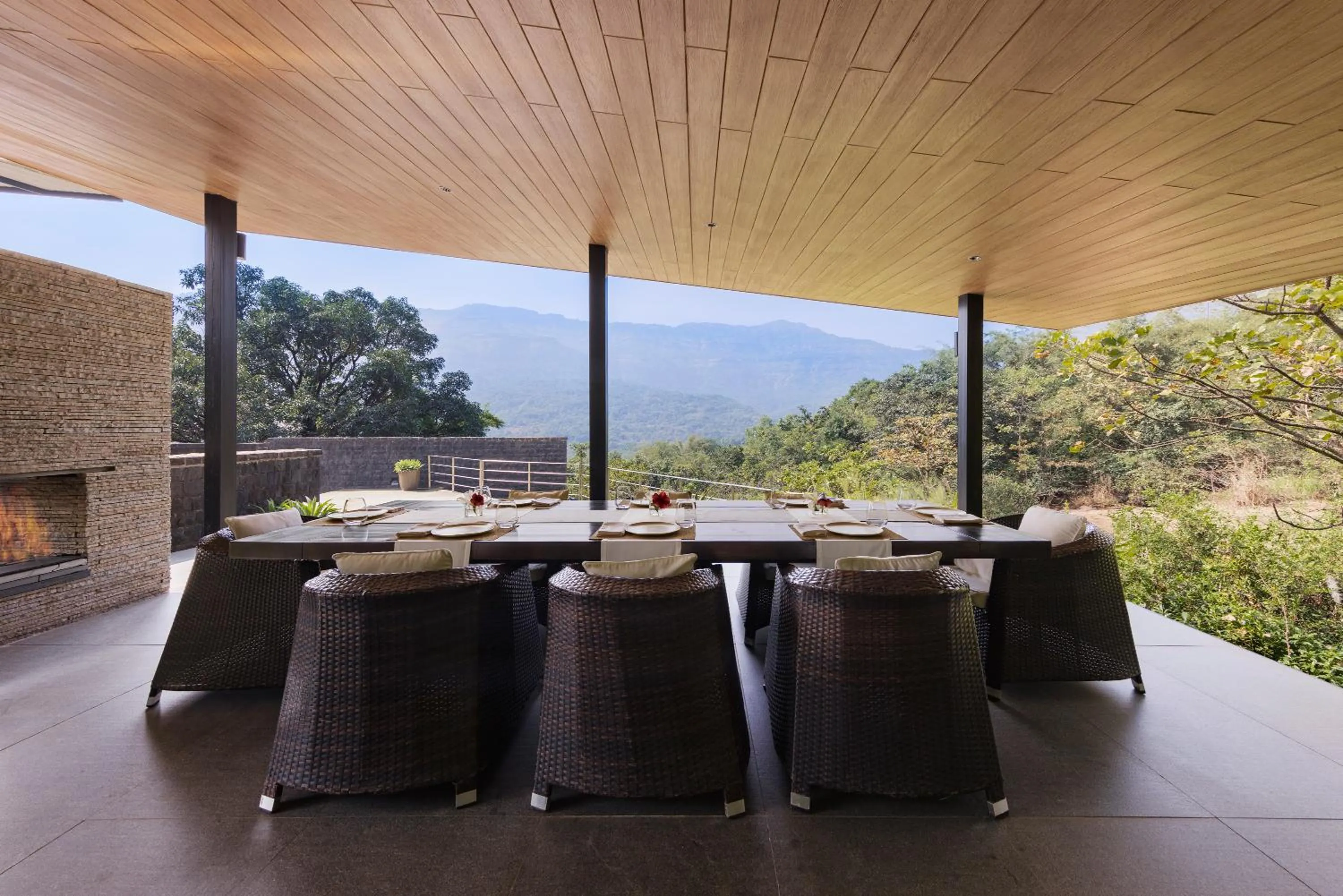 Restaurant/places to eat in Dharana at Shillim All Inclusive Luxury Wellness Retreat