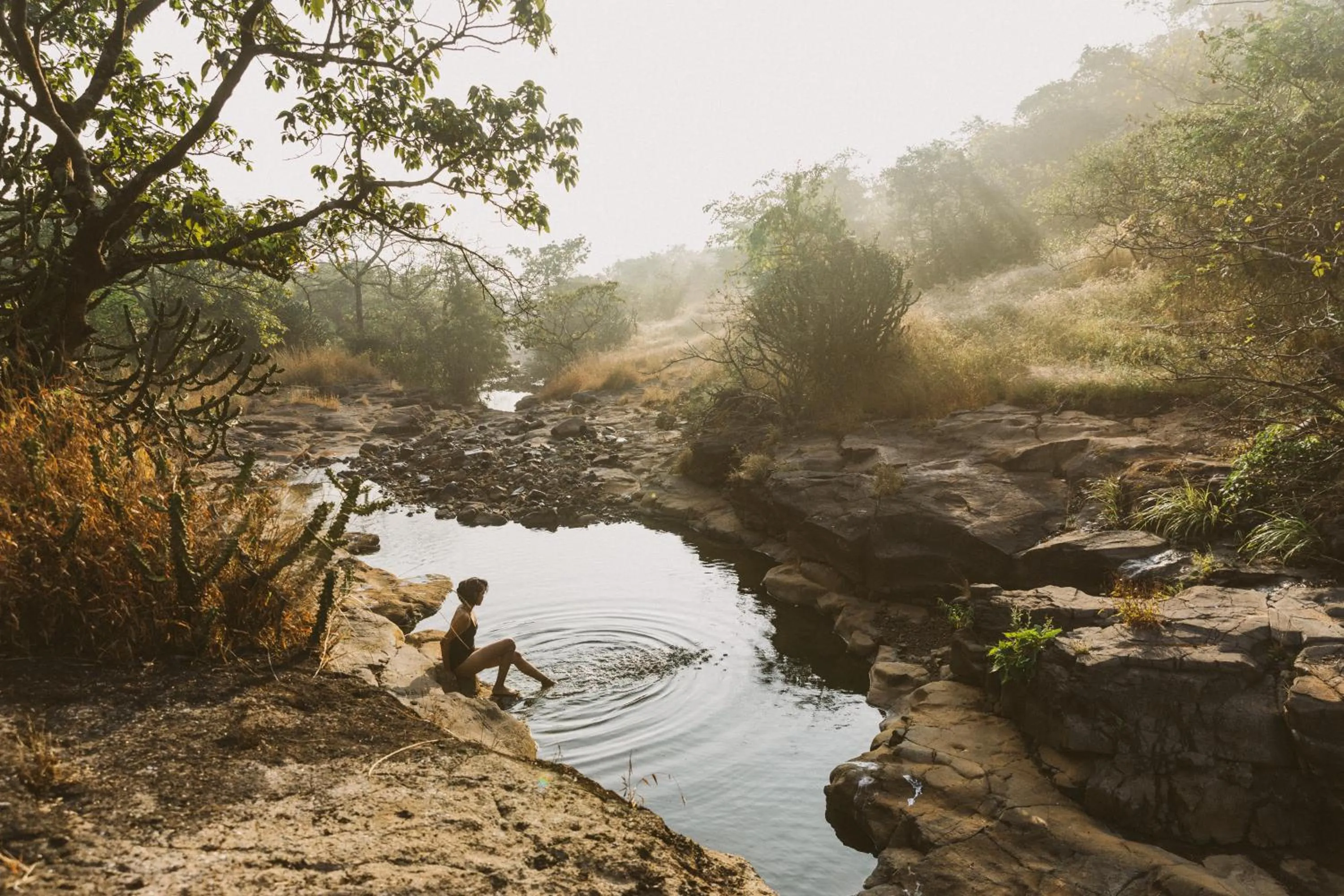 Mountain view in Dharana at Shillim All Inclusive Luxury Wellness Retreat