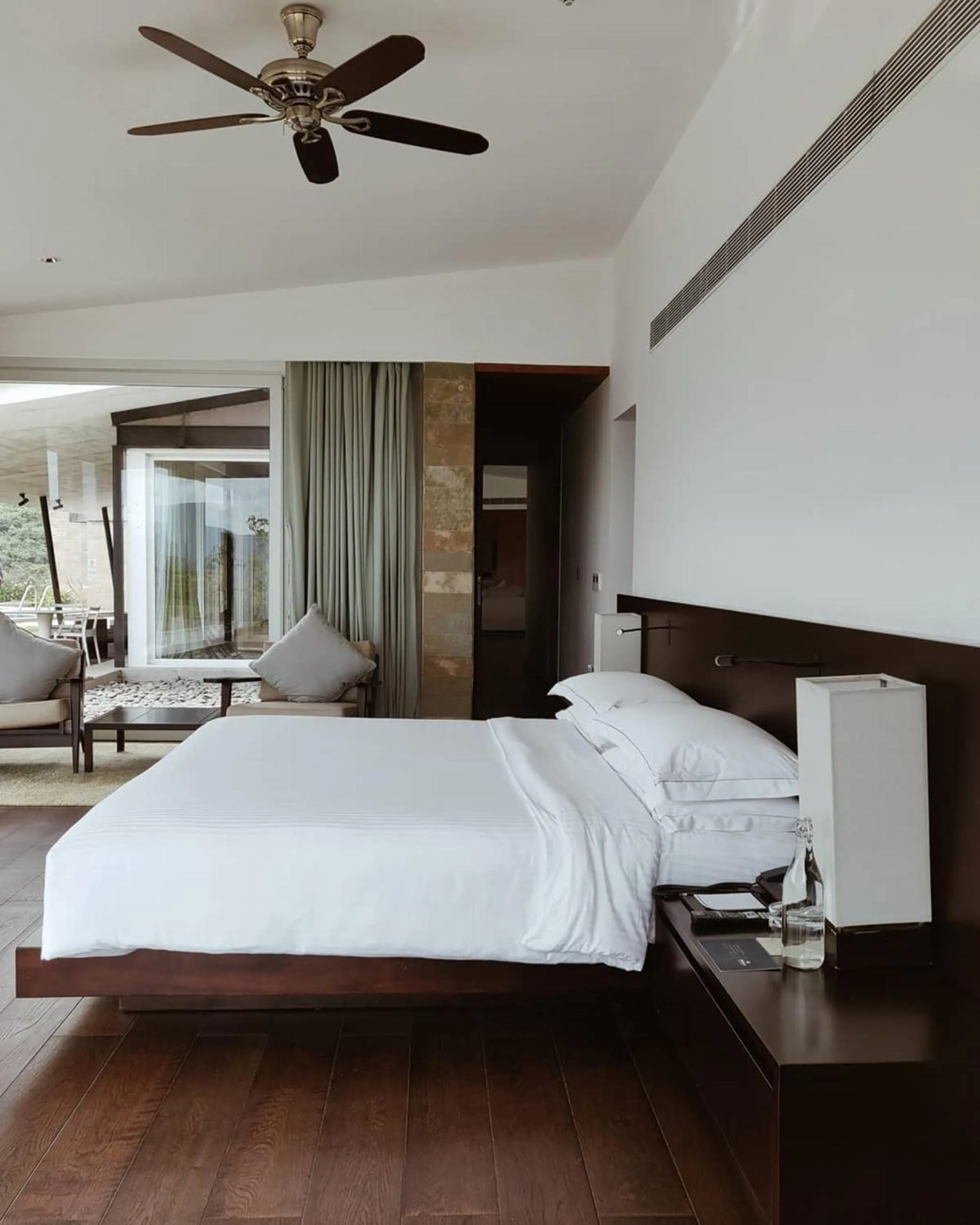 Bed in Dharana at Shillim All Inclusive Luxury Wellness Retreat