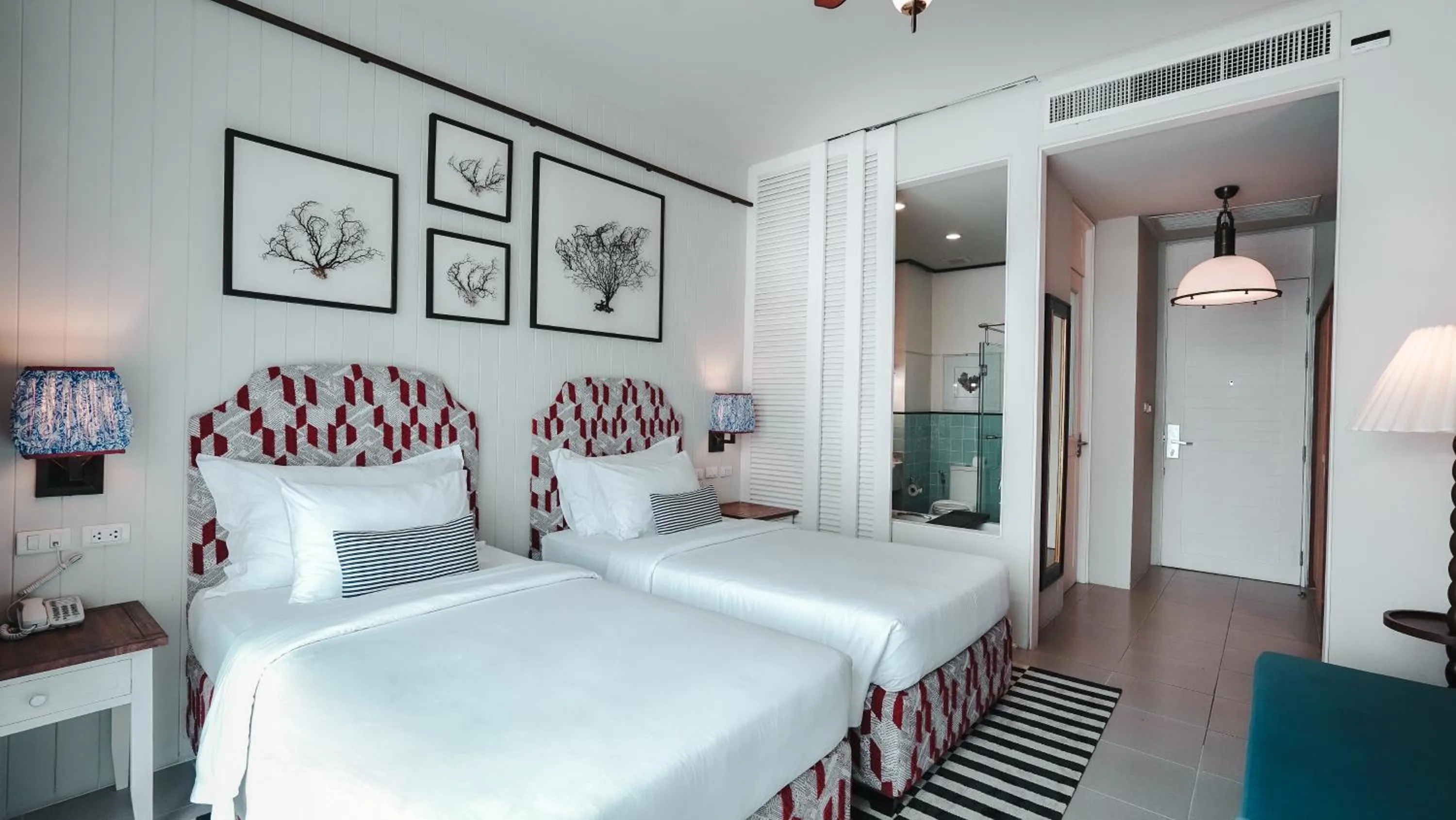 Bed in Sugar Marina Hotel - NAUTICAL - Kata Beach