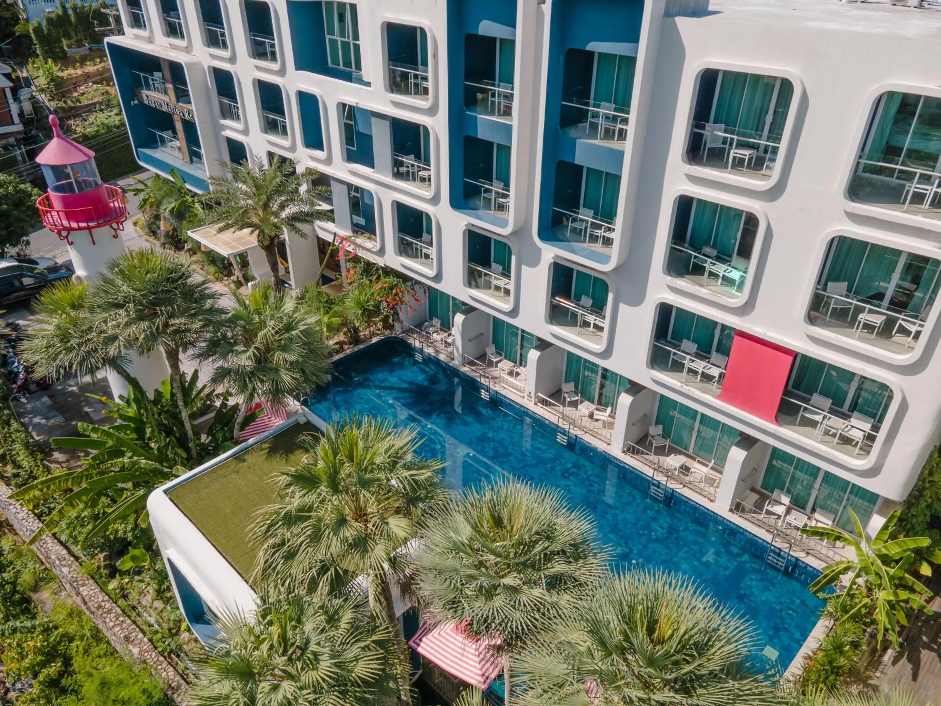 Property building in Sugar Marina Hotel - NAUTICAL - Kata Beach