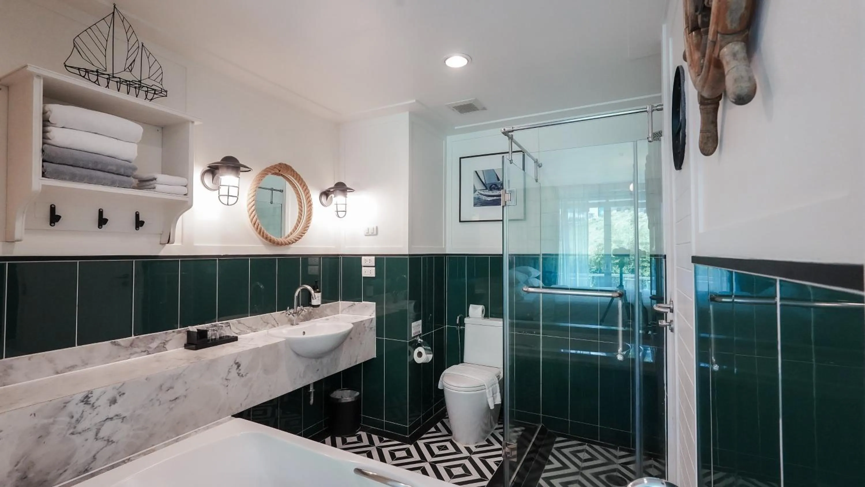 Shower in Sugar Marina Hotel - NAUTICAL - Kata Beach