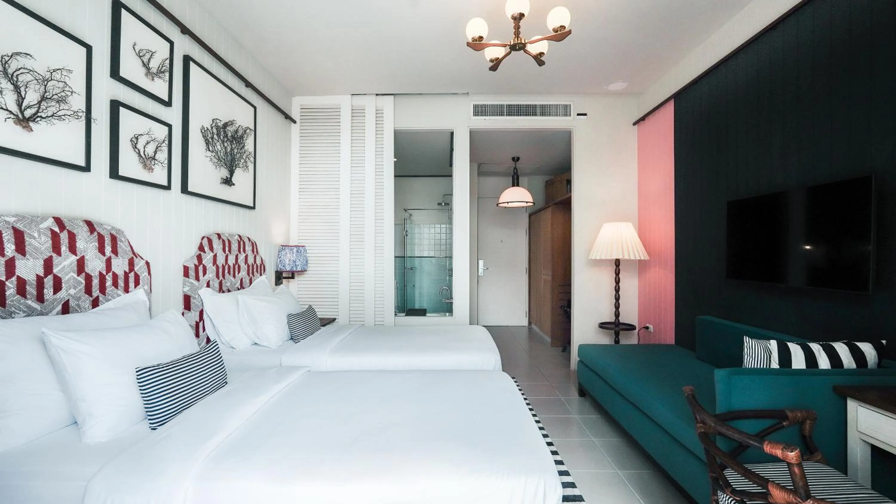 Bed in Sugar Marina Hotel - NAUTICAL - Kata Beach