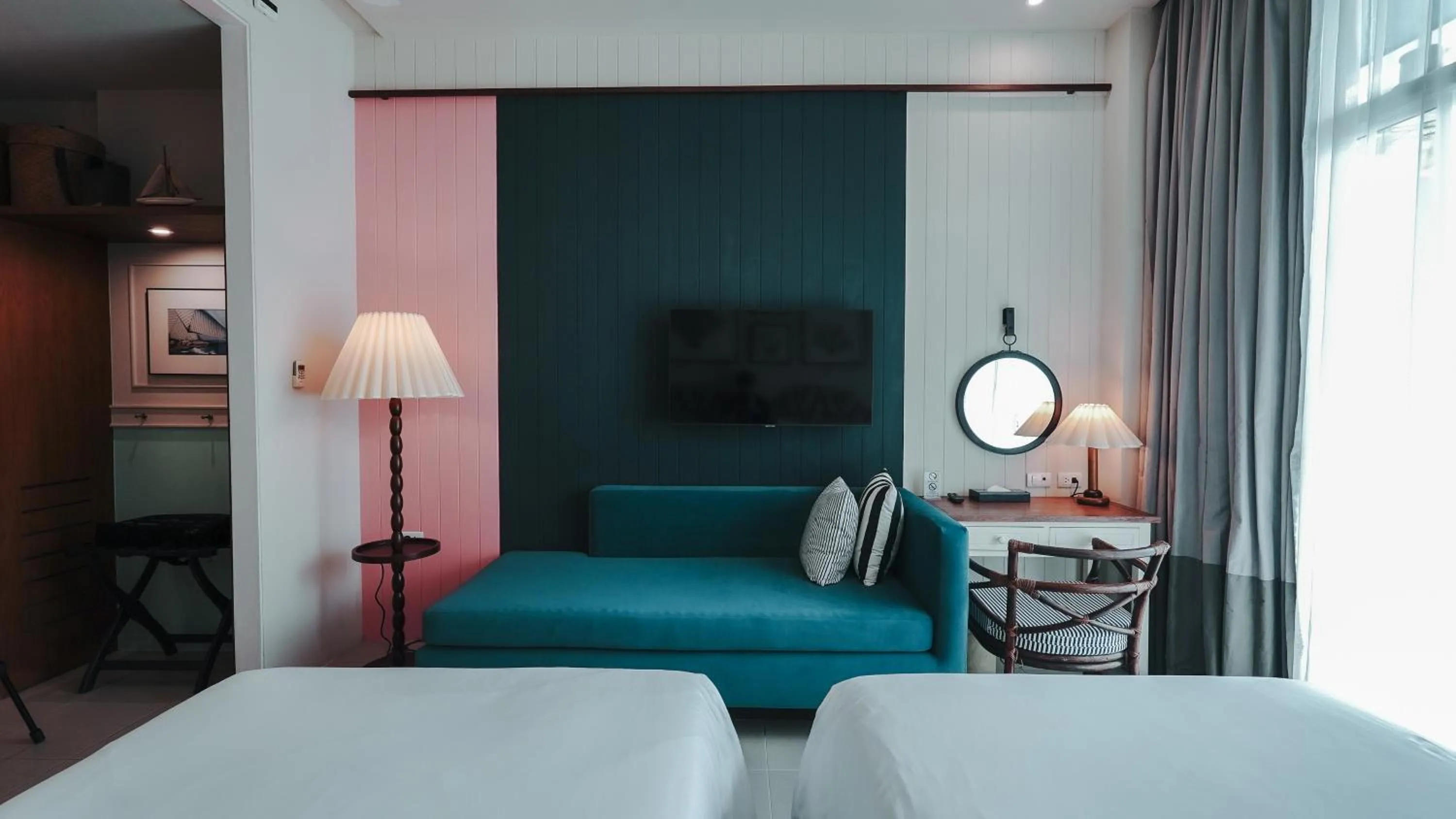 Bed in Sugar Marina Hotel - NAUTICAL - Kata Beach