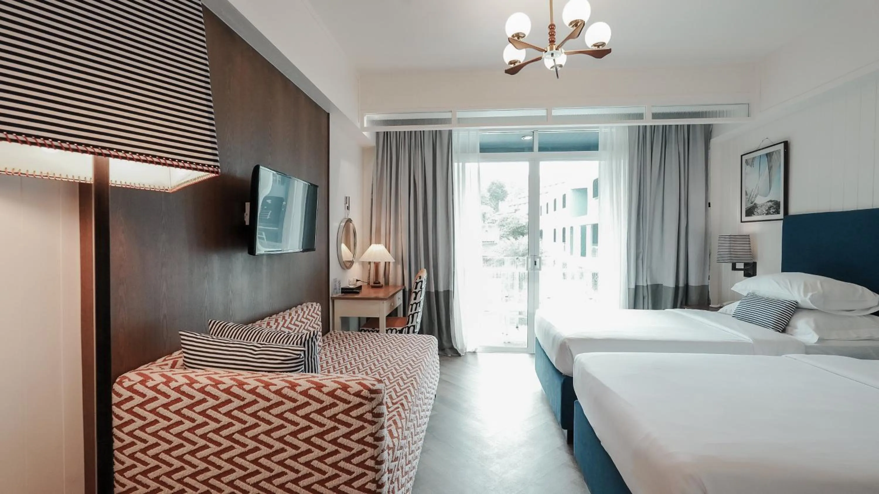 Bed in Sugar Marina Hotel - NAUTICAL - Kata Beach