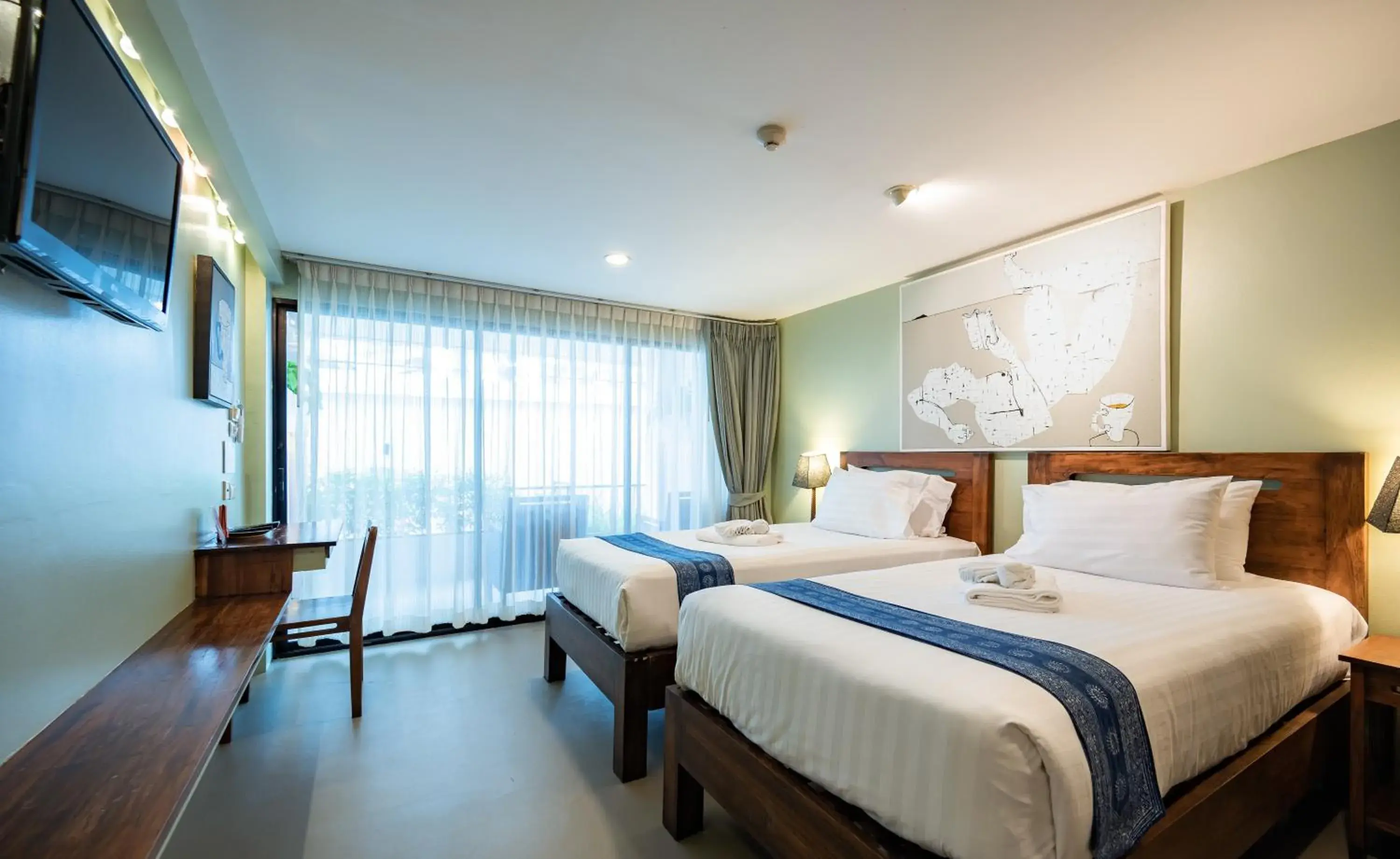 Standard Twin Room in CC's Hideaway Kata - SHA Plus Standard Twin Room in CC's Hideaway Kata - SHA Plus