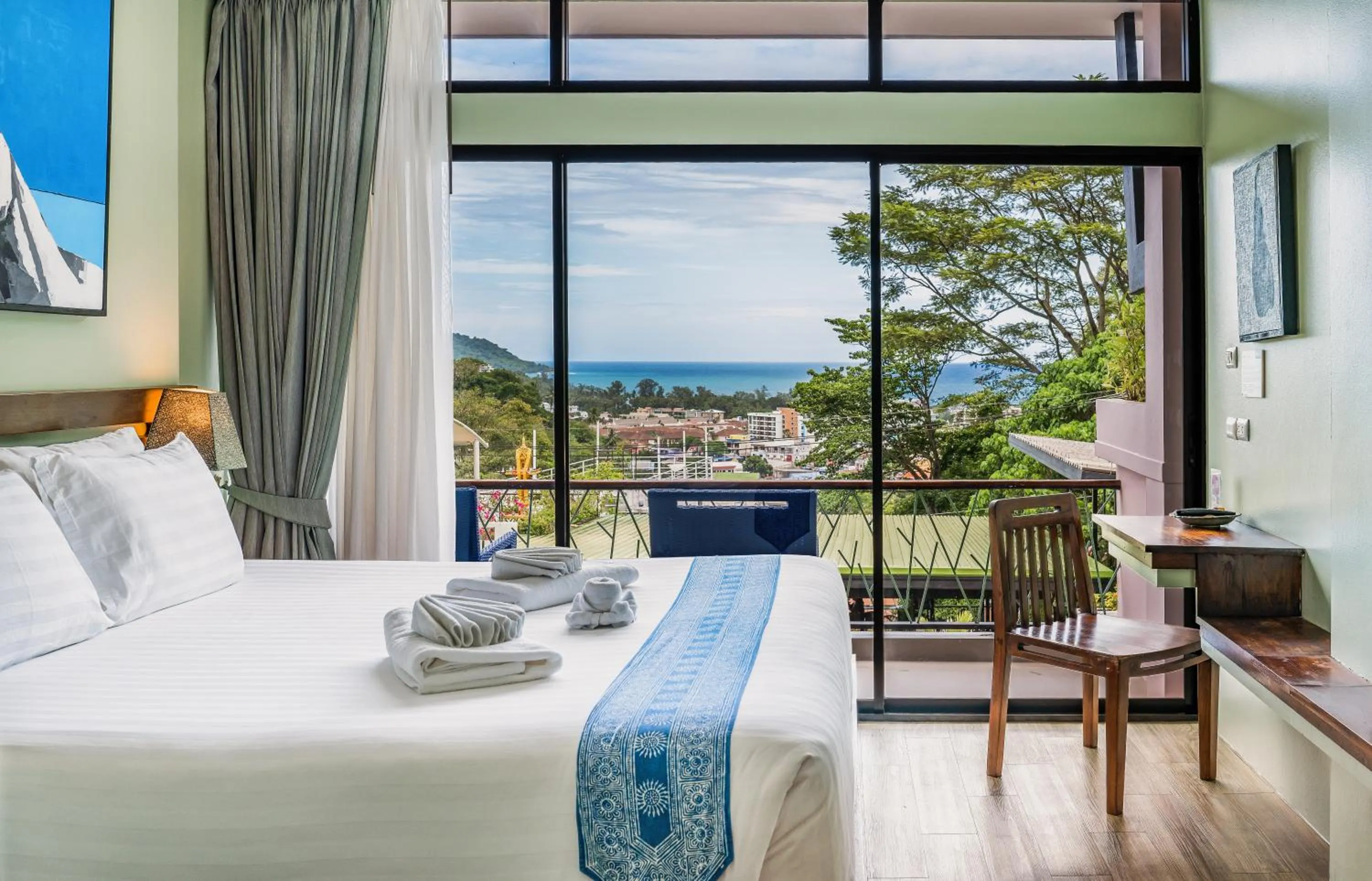 View (from property/room), Bed in CC's Hideaway Kata - SHA Plus