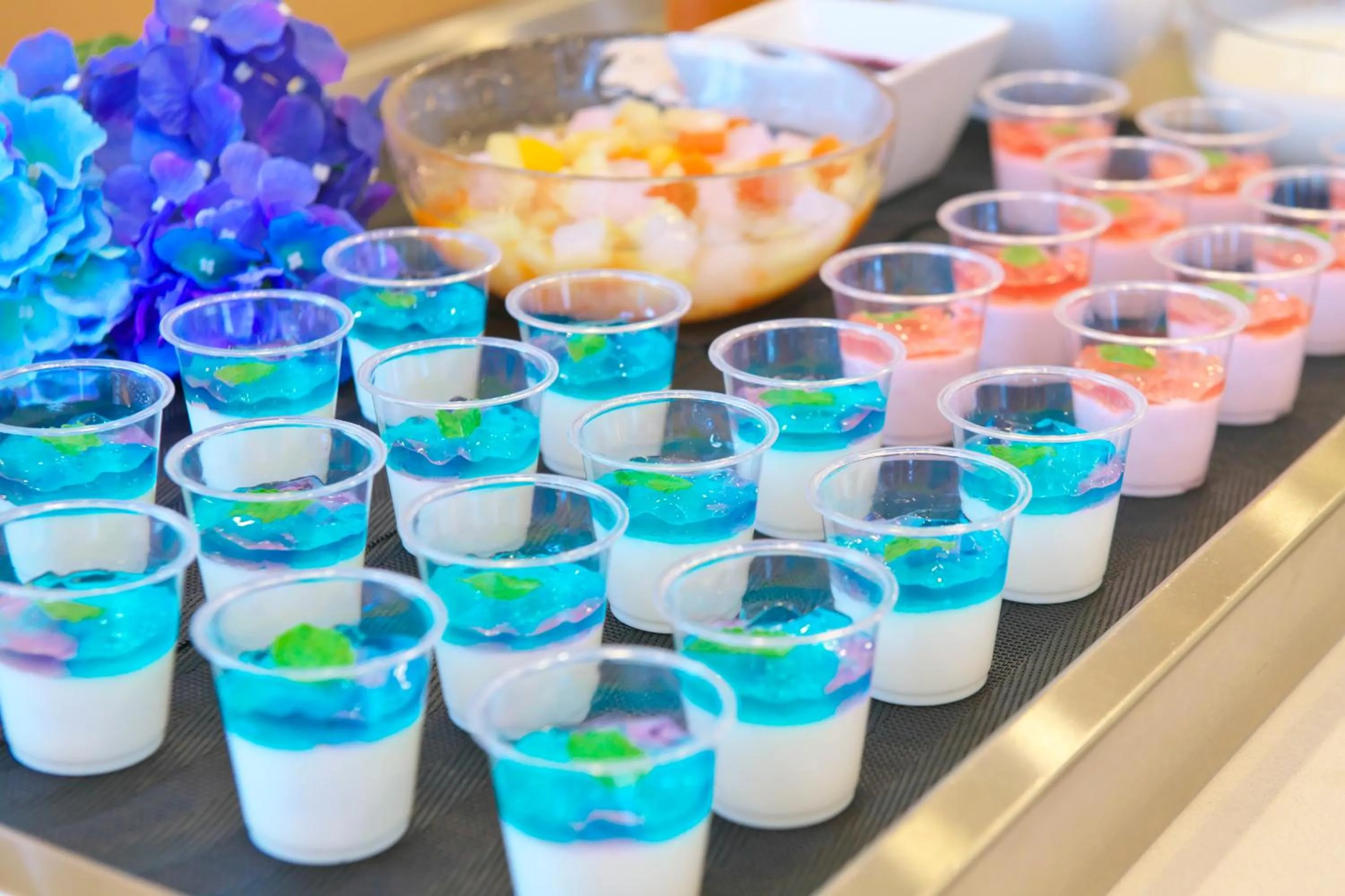 Buffet breakfast in Chitose Station Hotel