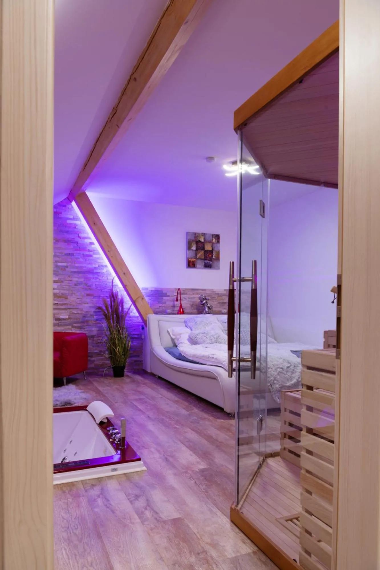 Romantický wellness suite hotel Heinz
