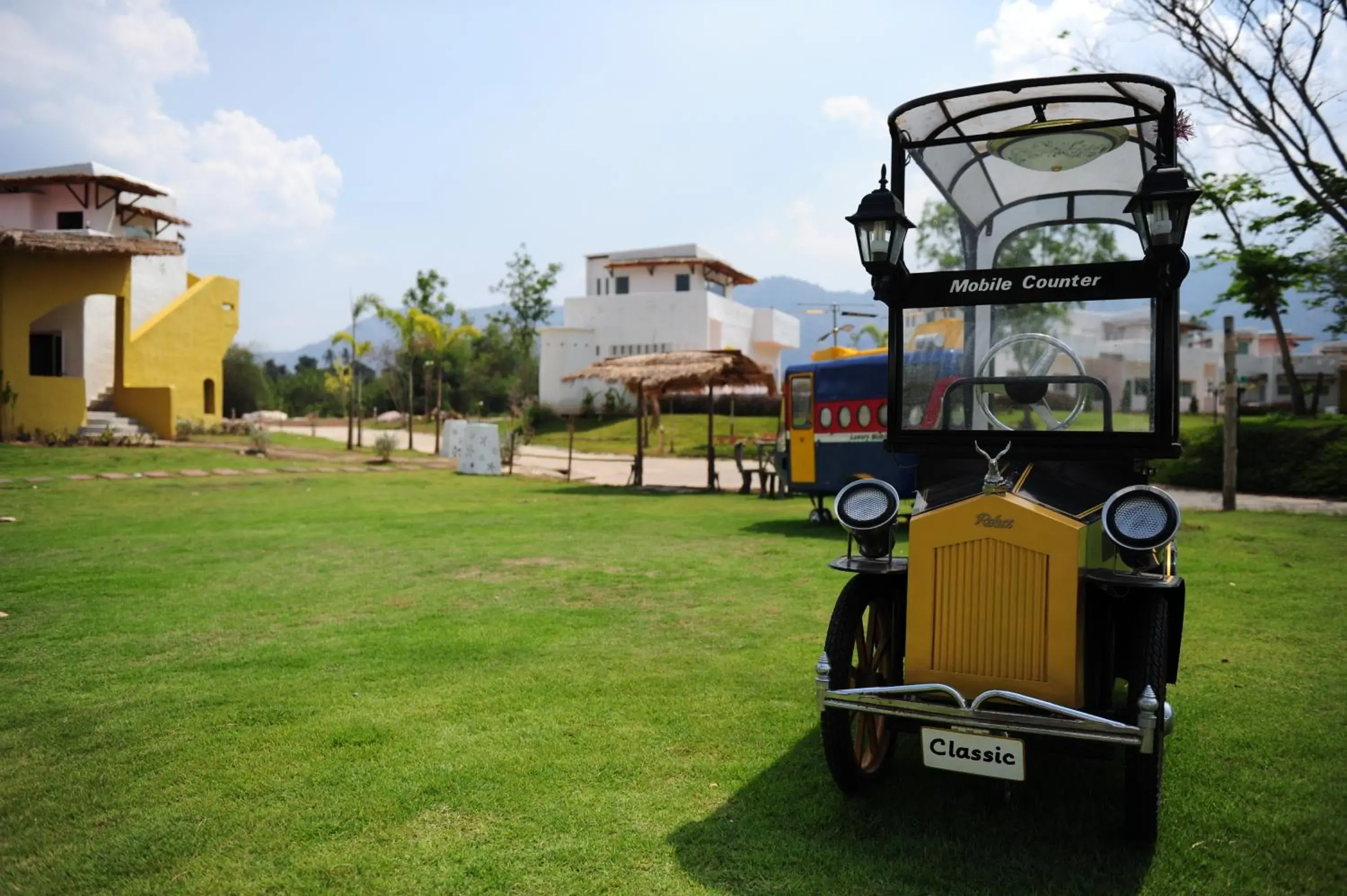Garden view in Aurora Resort Khao Yai Garden view in Aurora Resort Khao Yai