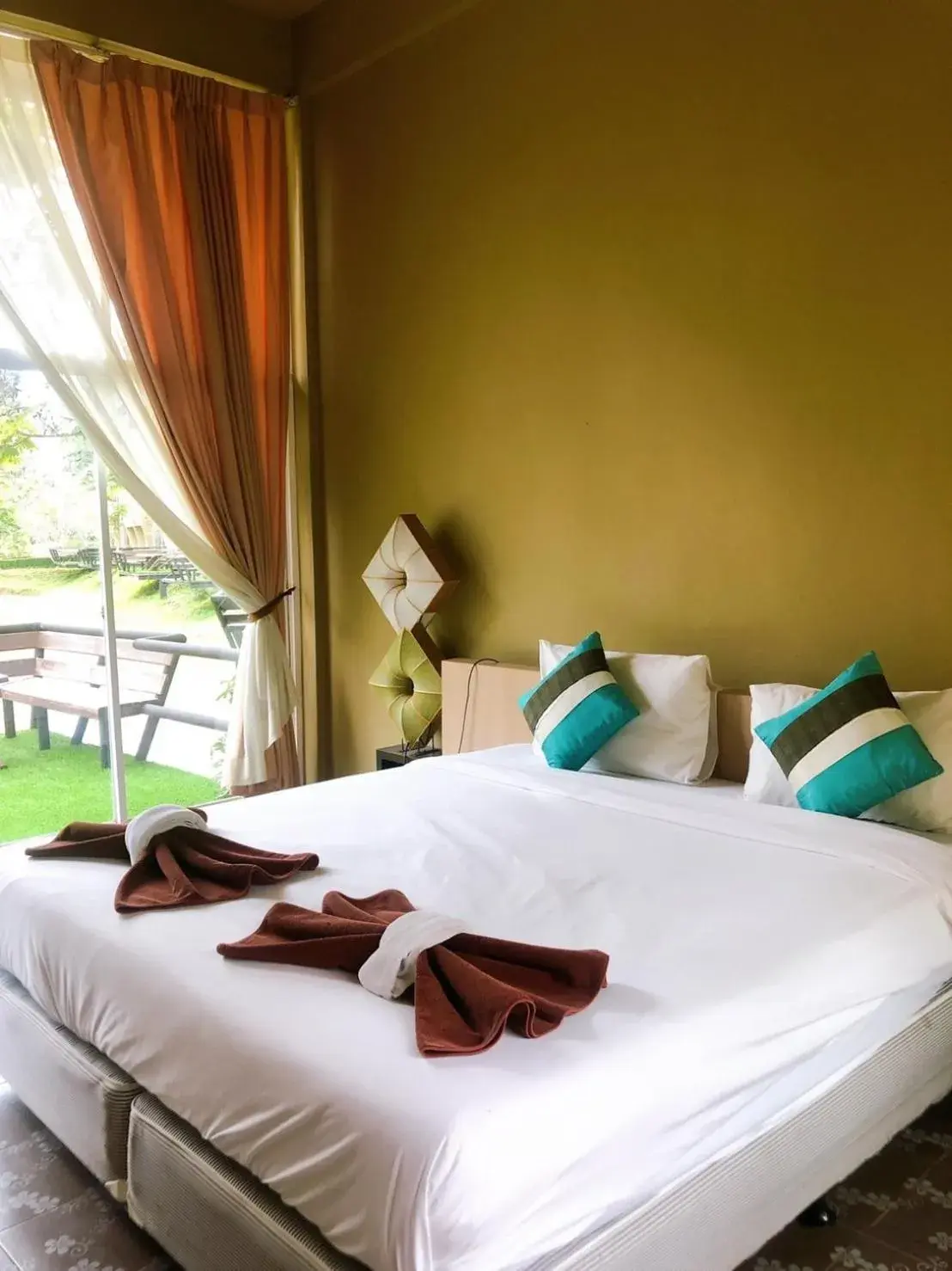 Bed in Aurora Resort Khao Yai Bed in Aurora Resort Khao Yai