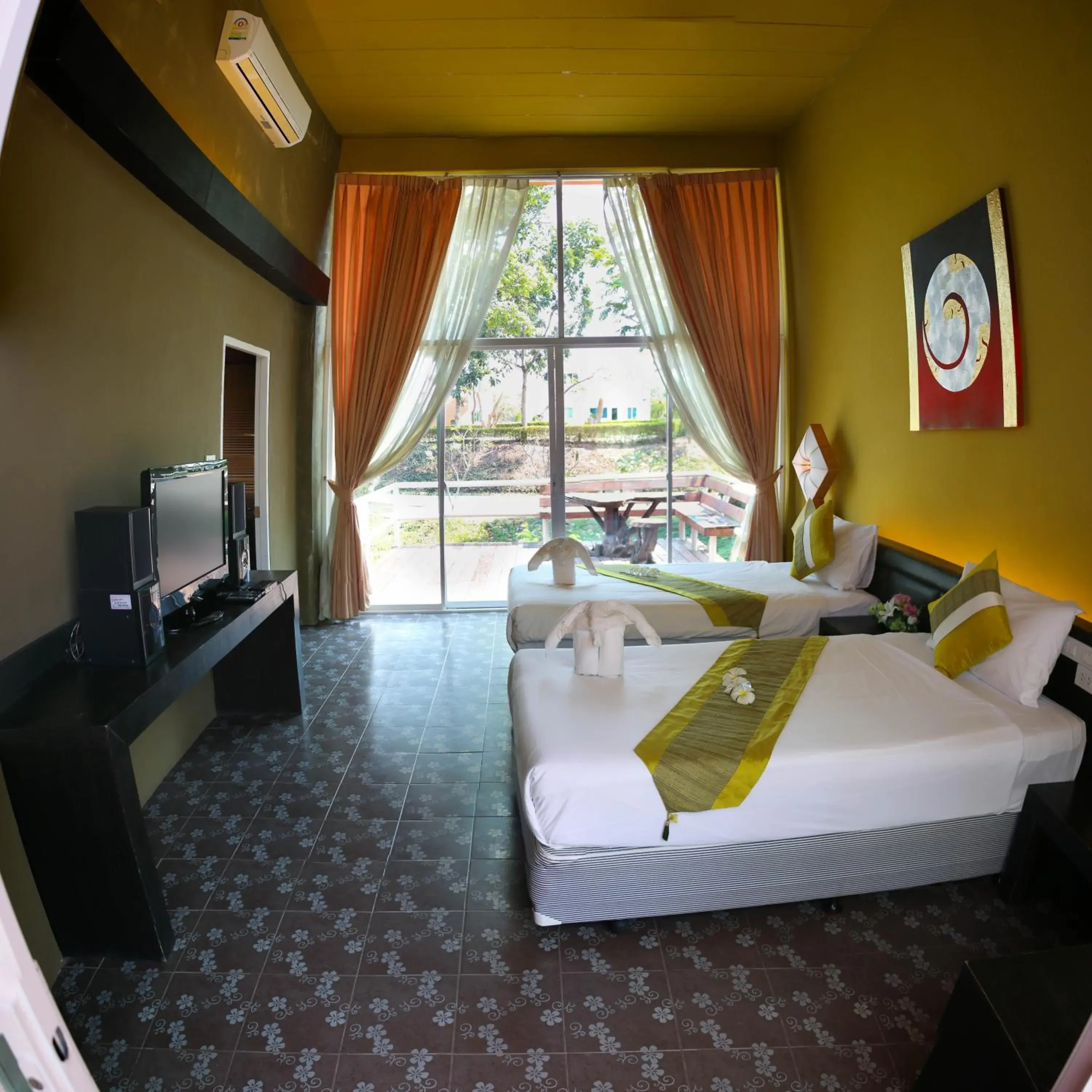 Bed in Aurora Resort Khao Yai Bed in Aurora Resort Khao Yai