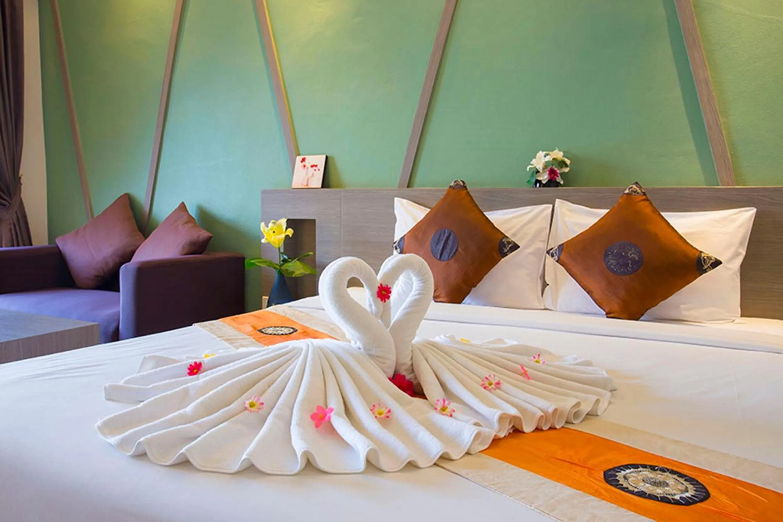 Bedroom, Bed in Aurora Resort Khao Yai