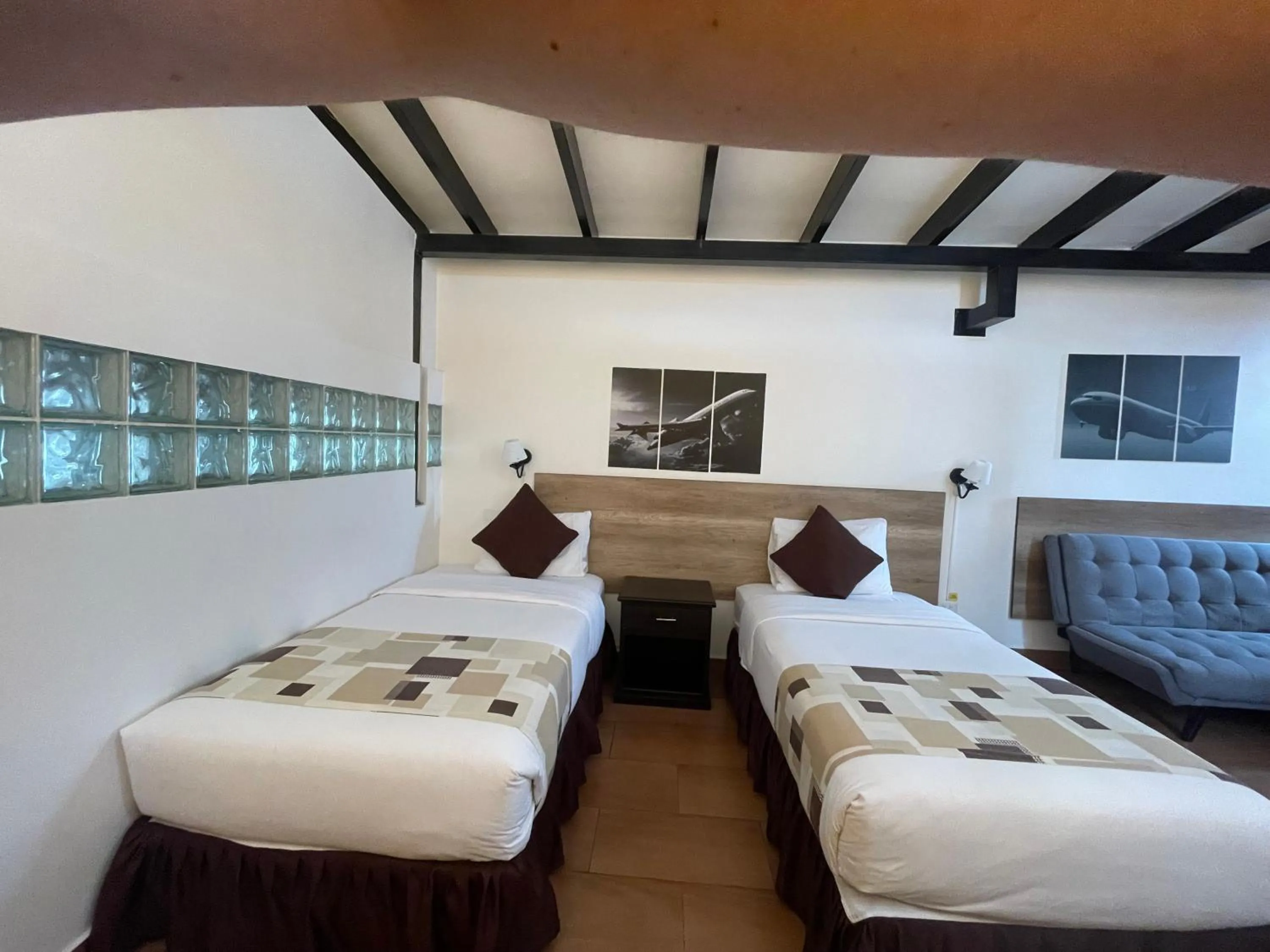 Bed in Air Suites Hotel Boutique