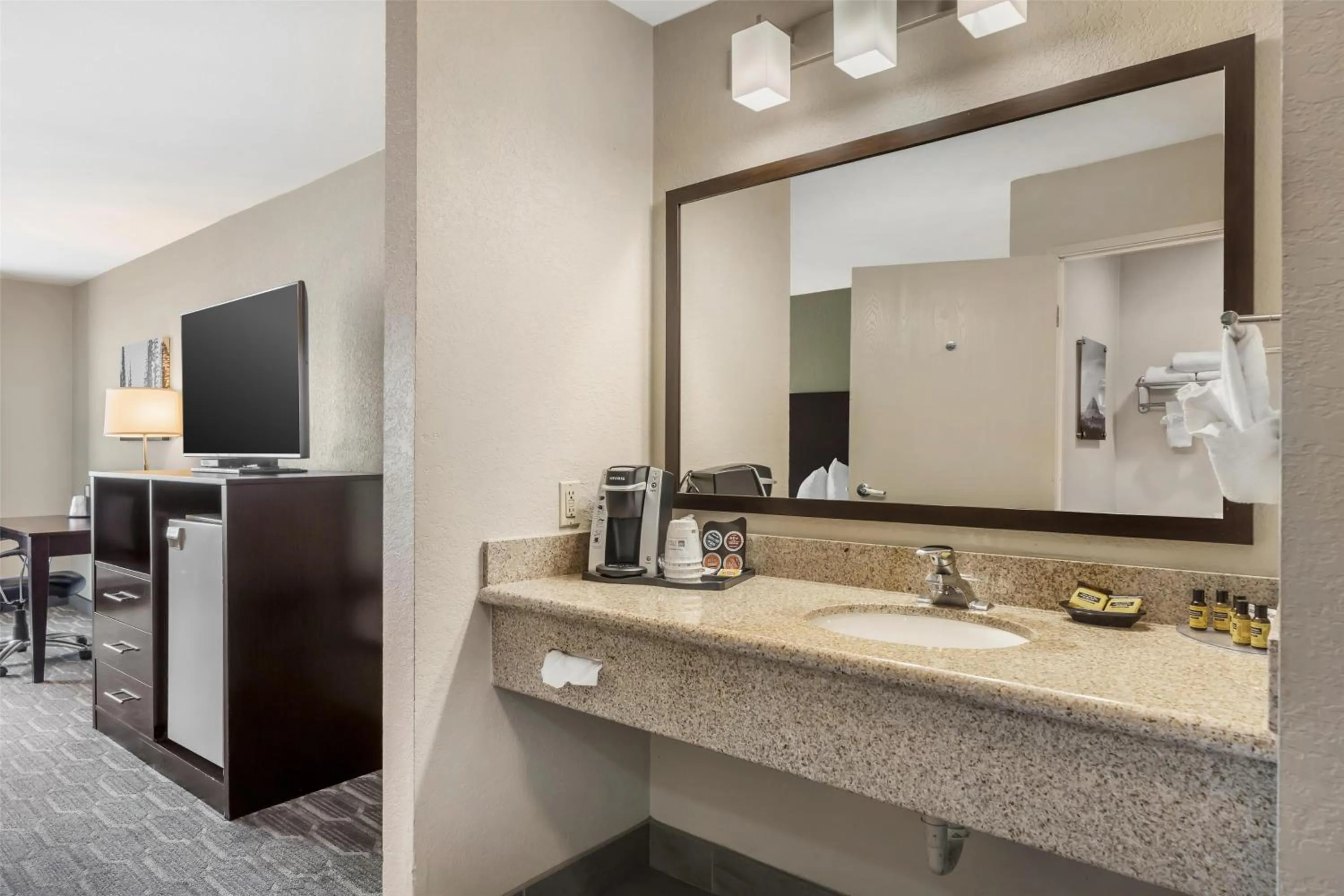 Bathroom in Best Western Plus Wenatchee Downtown Hotel