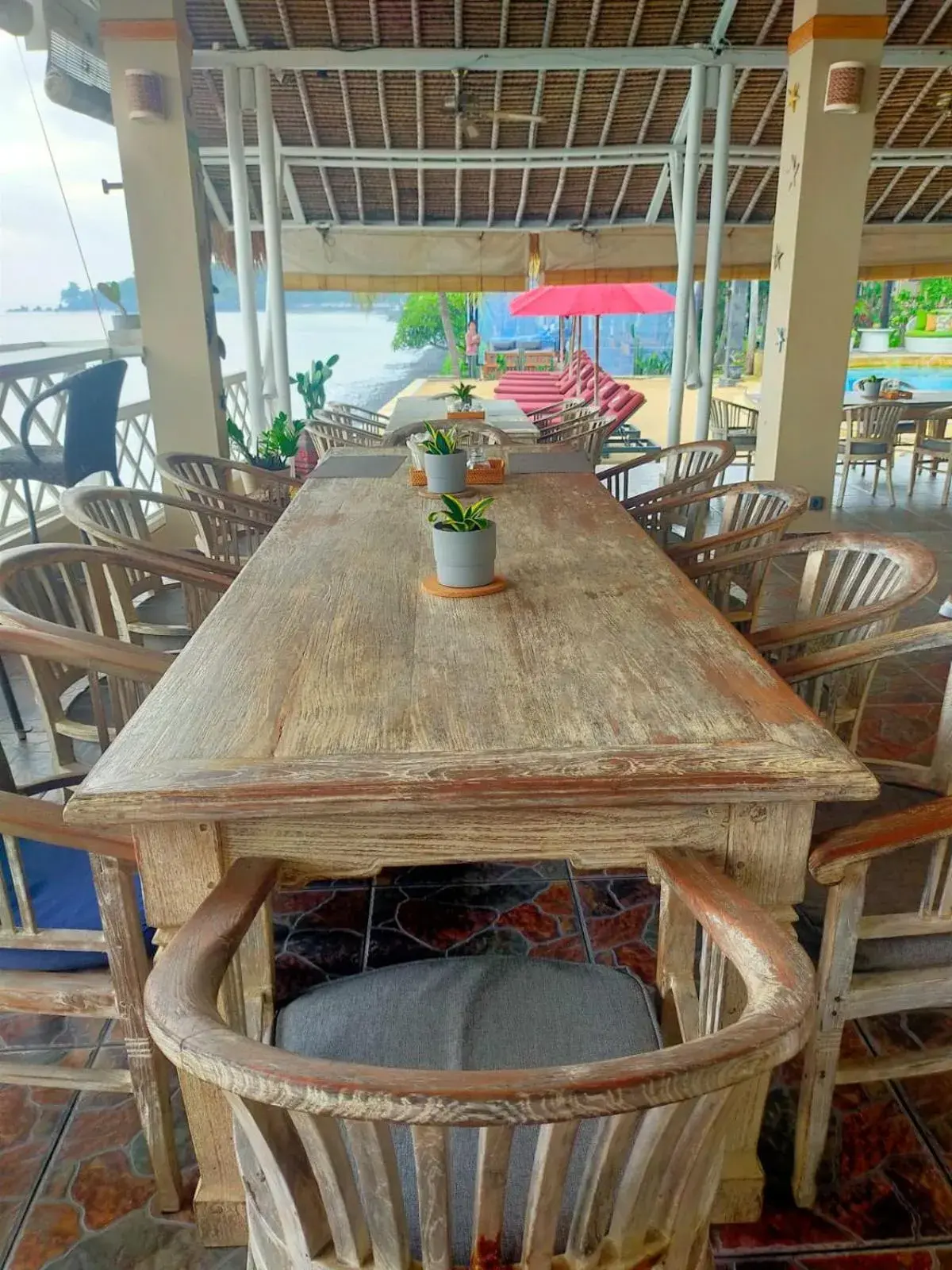 Restaurant/places to eat in Tauch Terminal Resort Tulamben & Spa Restaurant/places to eat in Tauch Terminal Resort Tulamben & Spa
