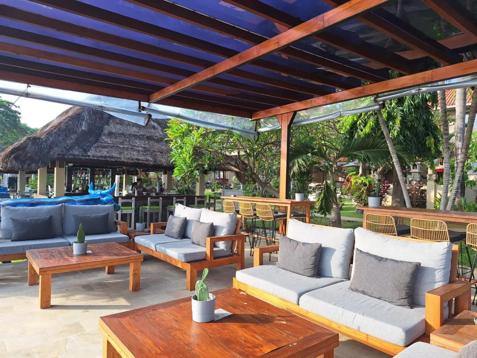 Seating area in Tauch Terminal Resort Tulamben & Spa