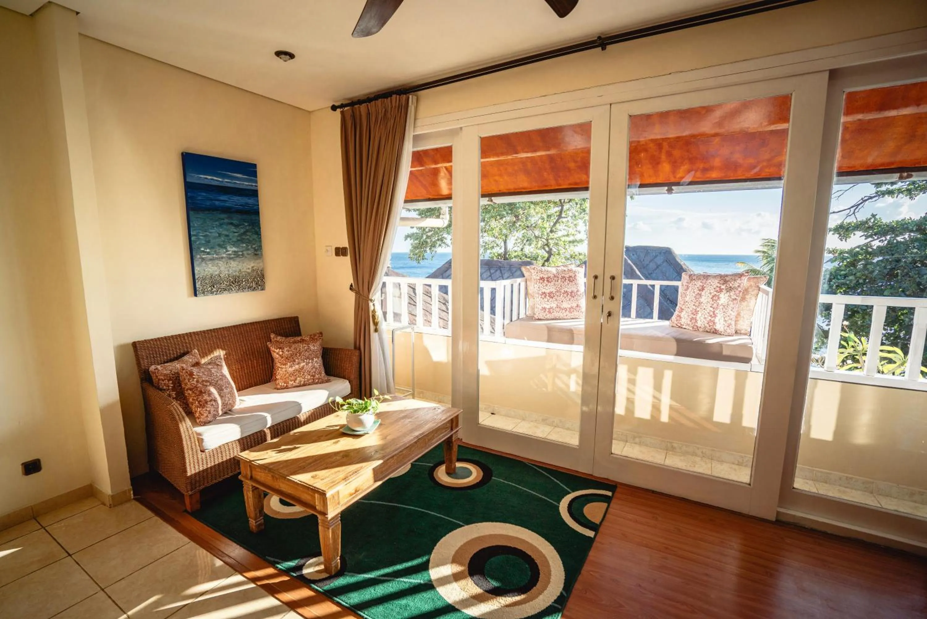 Balcony/Terrace in Tauch Terminal Resort Tulamben & Spa