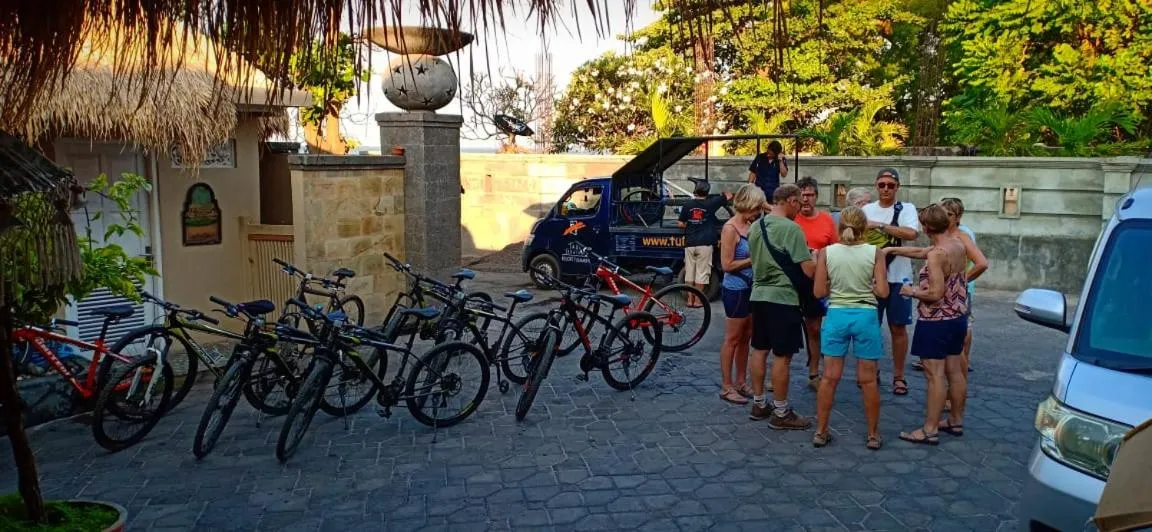 Cycling in Tauch Terminal Resort Tulamben & Spa
