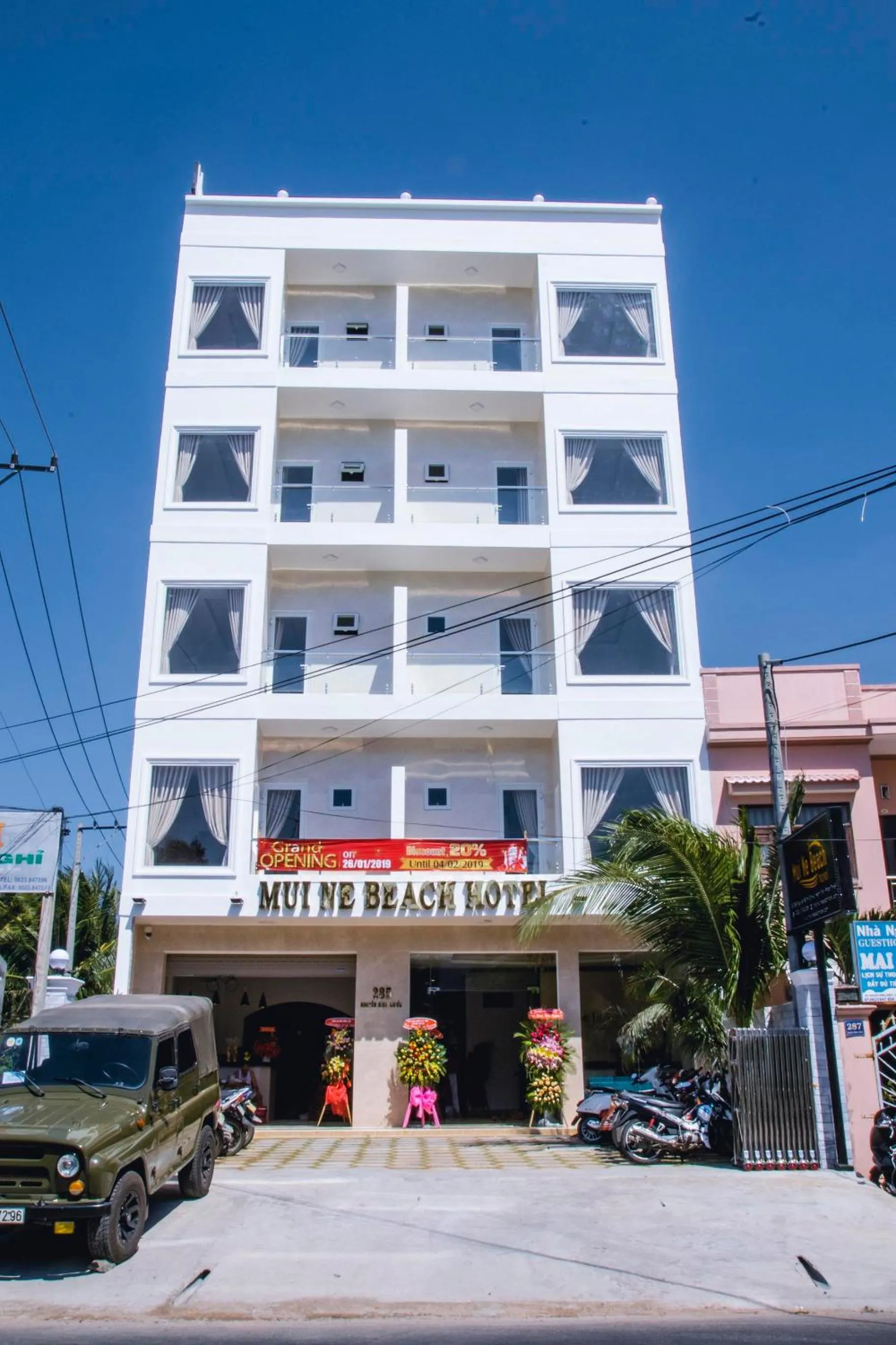 Property building in Mui Ne Beach Hotel