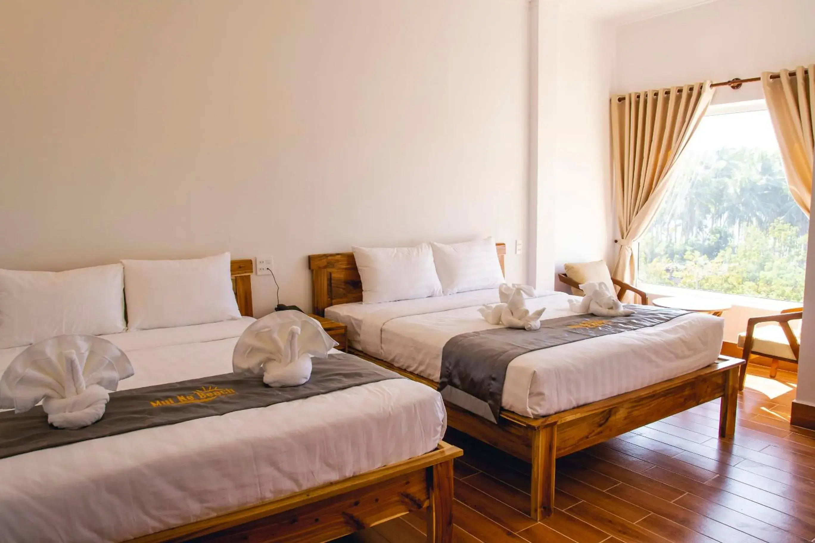 Bed in Mui Ne Beach Hotel Bed in Mui Ne Beach Hotel