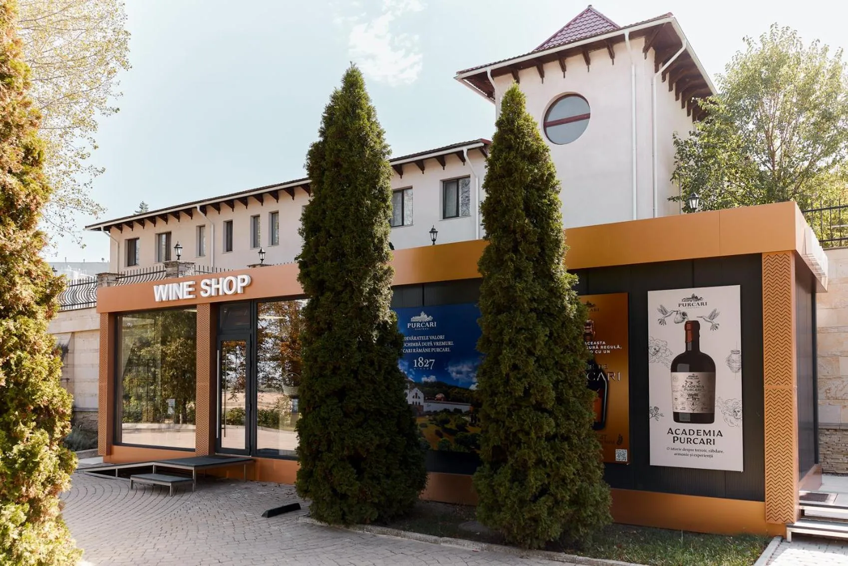 Property building in Chateau Purcari